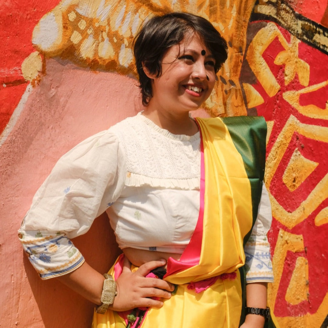 BIMALA BLOUSE (JAMDANI)