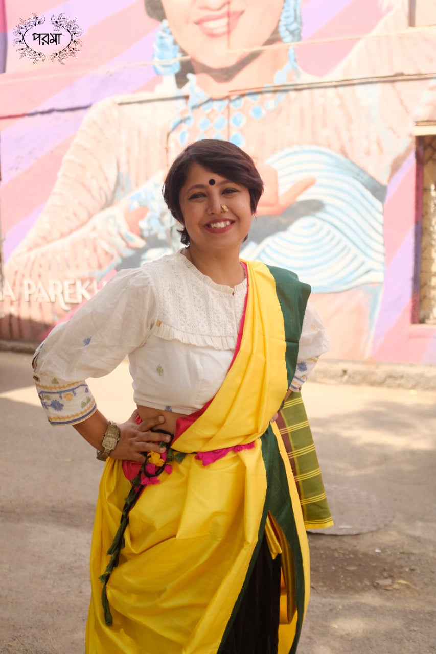 BIMALA BLOUSE (JAMDANI)