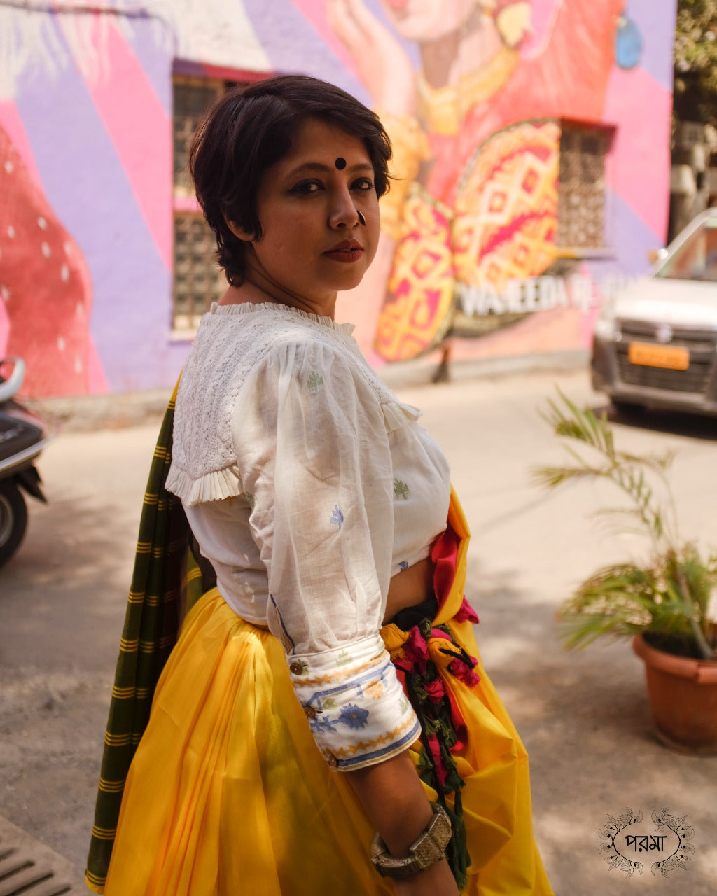 BIMALA BLOUSE (JAMDANI)