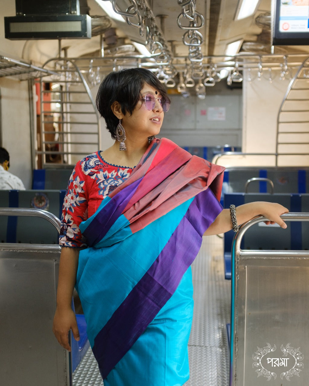 CHERRY FLOWERS (BLOUSE)