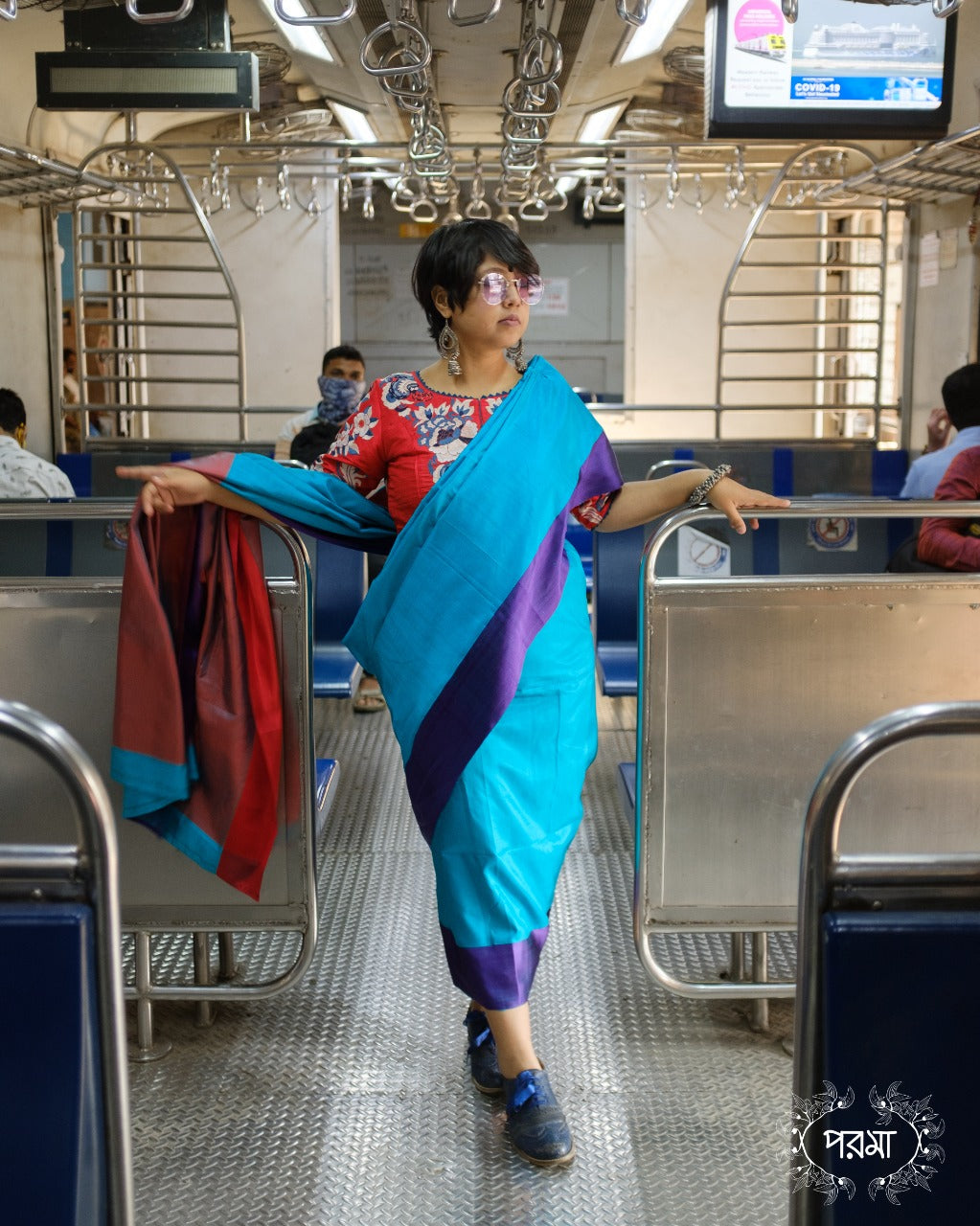 CHERRY FLOWERS (BLOUSE)