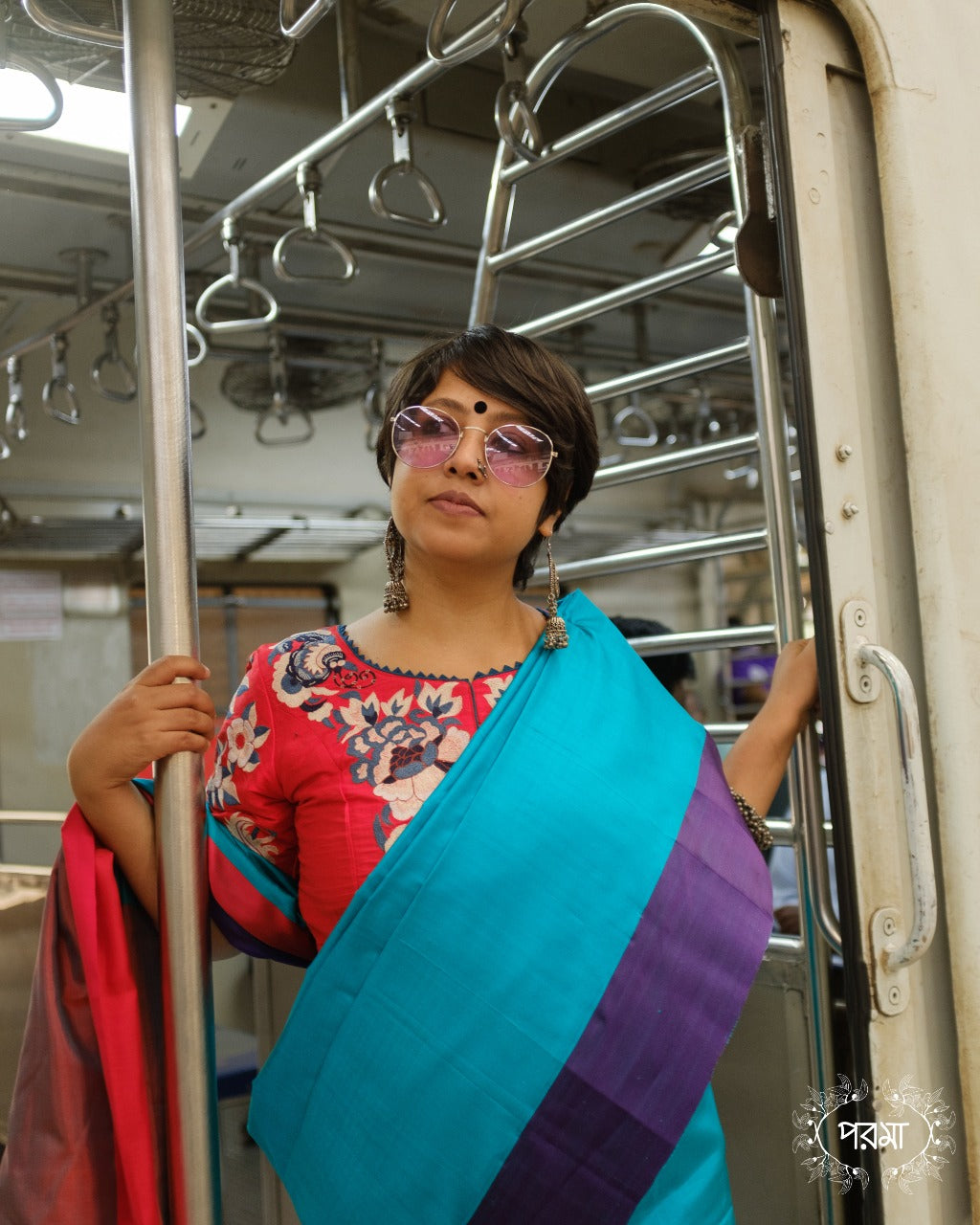 CHERRY FLOWERS (BLOUSE)