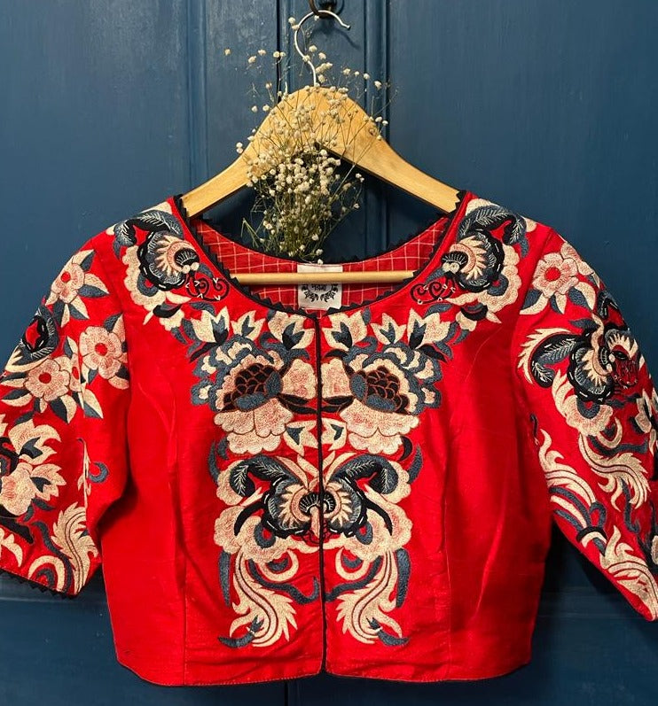 CHERRY FLOWERS (BLOUSE)