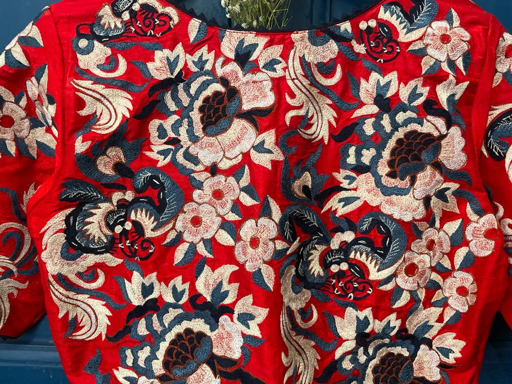 CHERRY FLOWERS (BLOUSE)