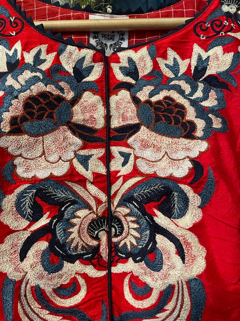 CHERRY FLOWERS (BLOUSE)