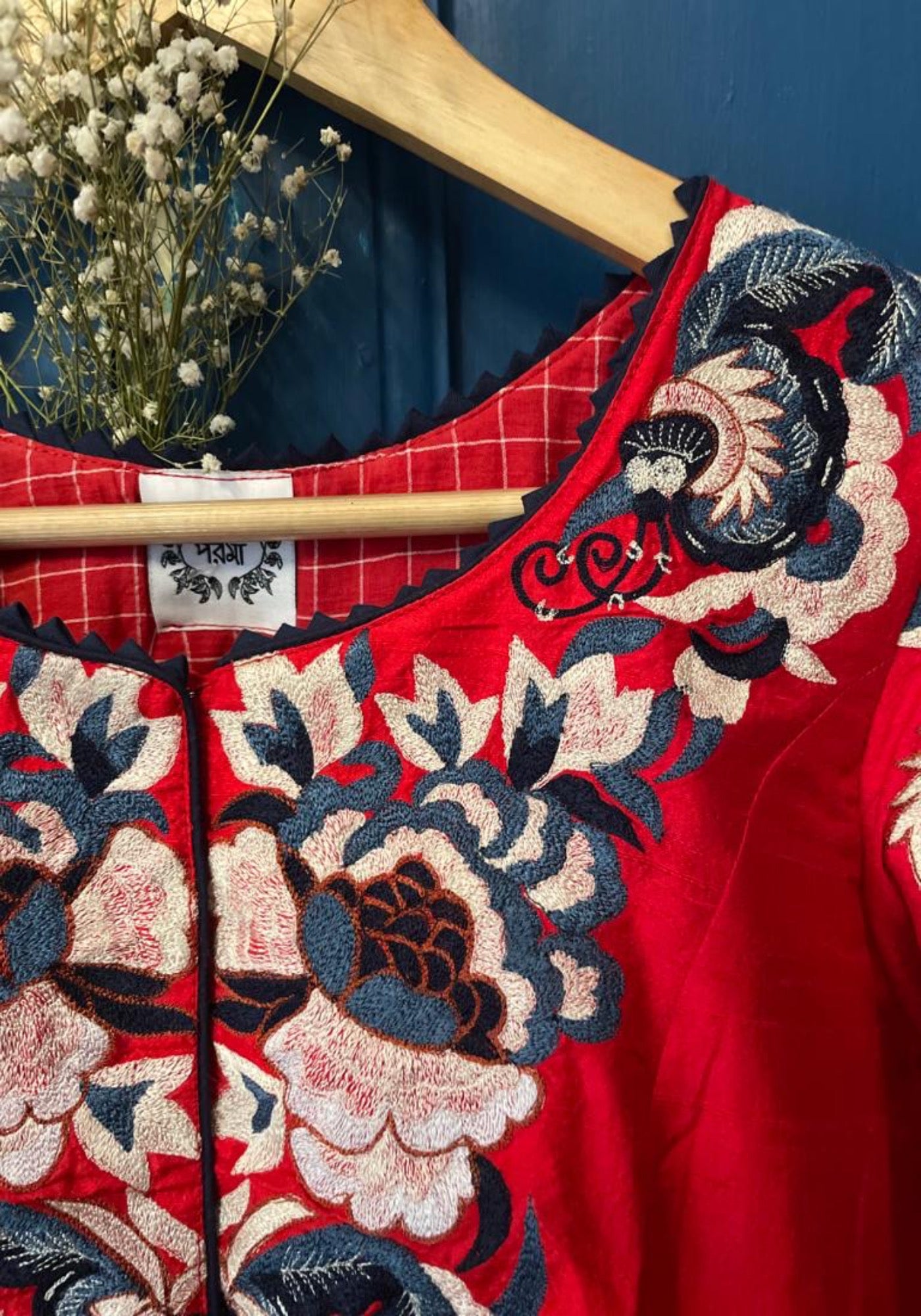 CHERRY FLOWERS (BLOUSE)