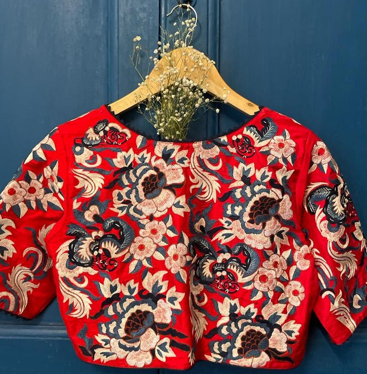 CHERRY FLOWERS (BLOUSE)