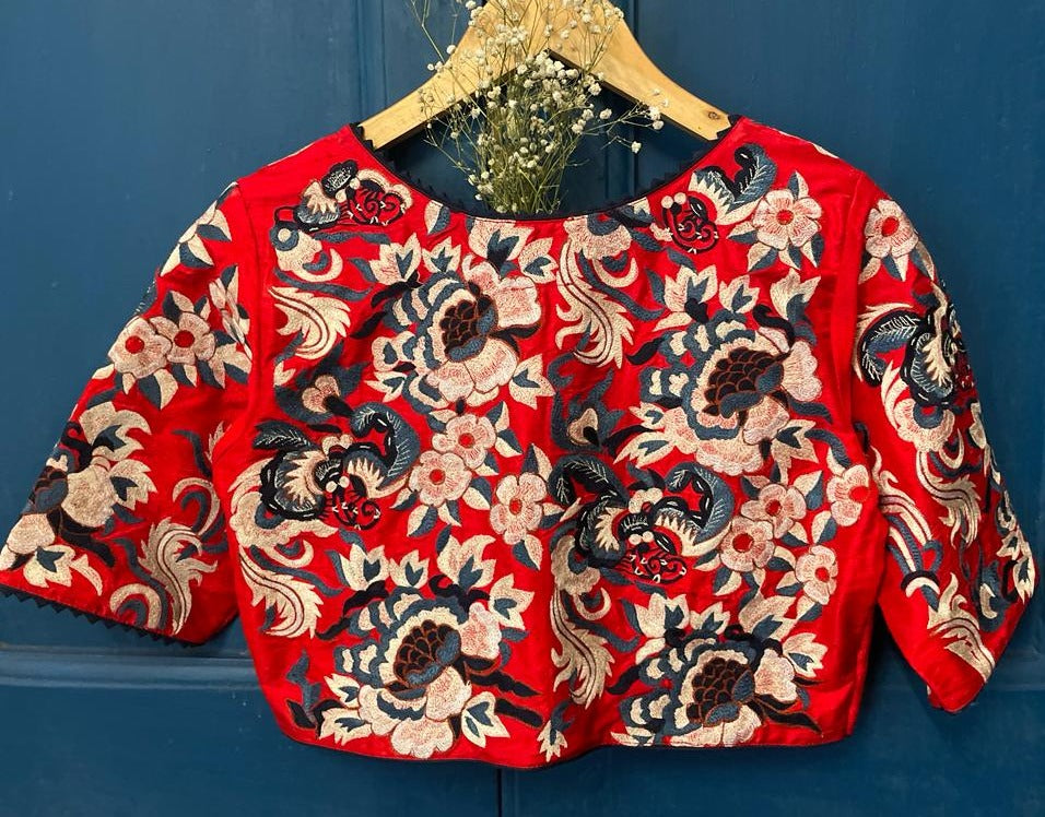 CHERRY FLOWERS (BLOUSE)