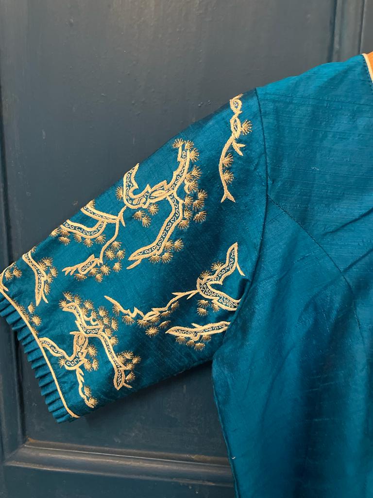 BLUE KOI POND (BLOUSE)