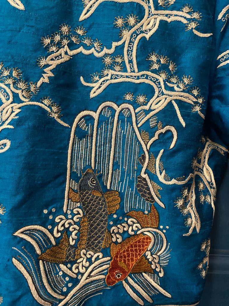 BLUE KOI POND (BLOUSE)