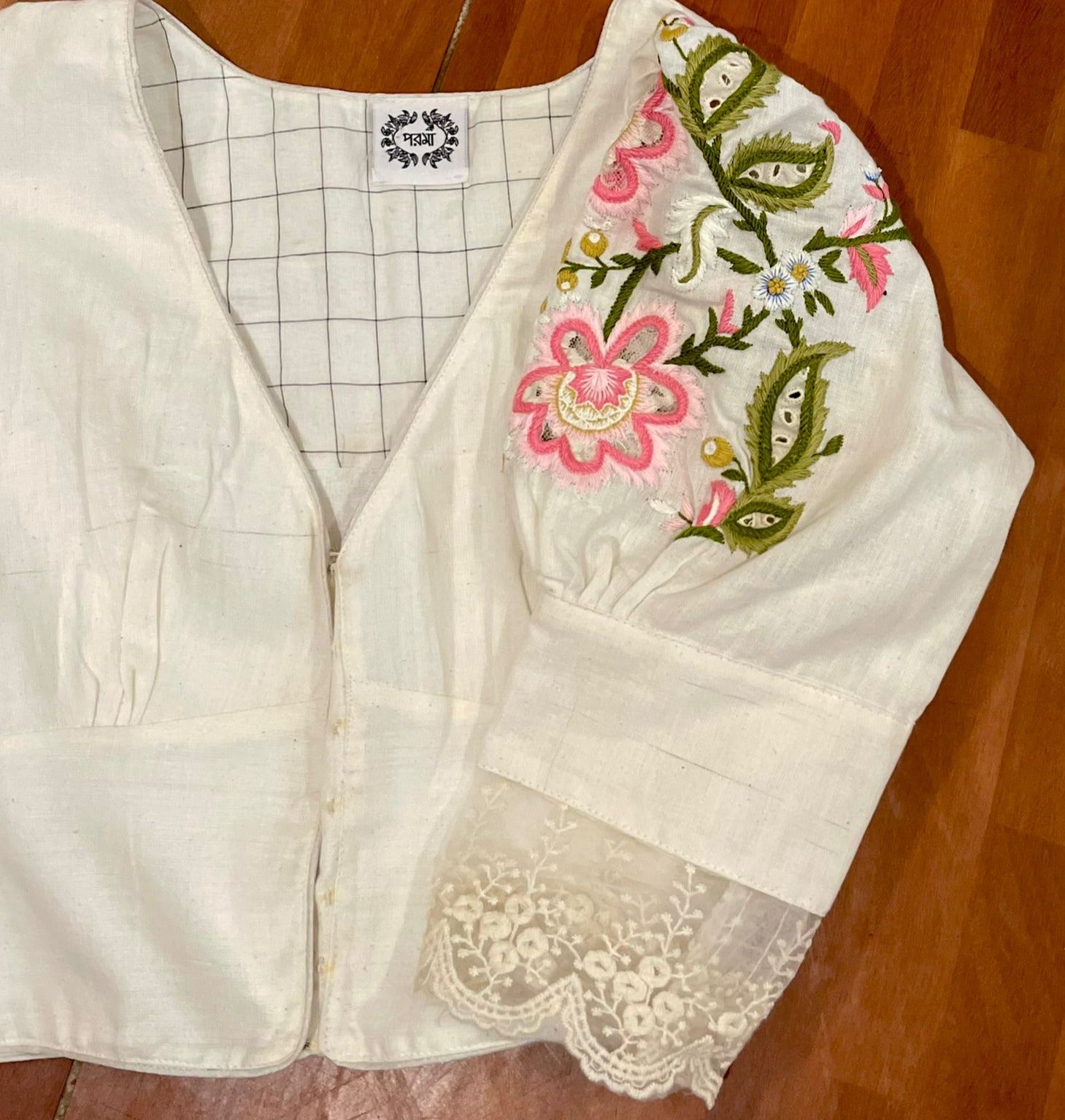 FLORAL PUFFS (BLOUSE)