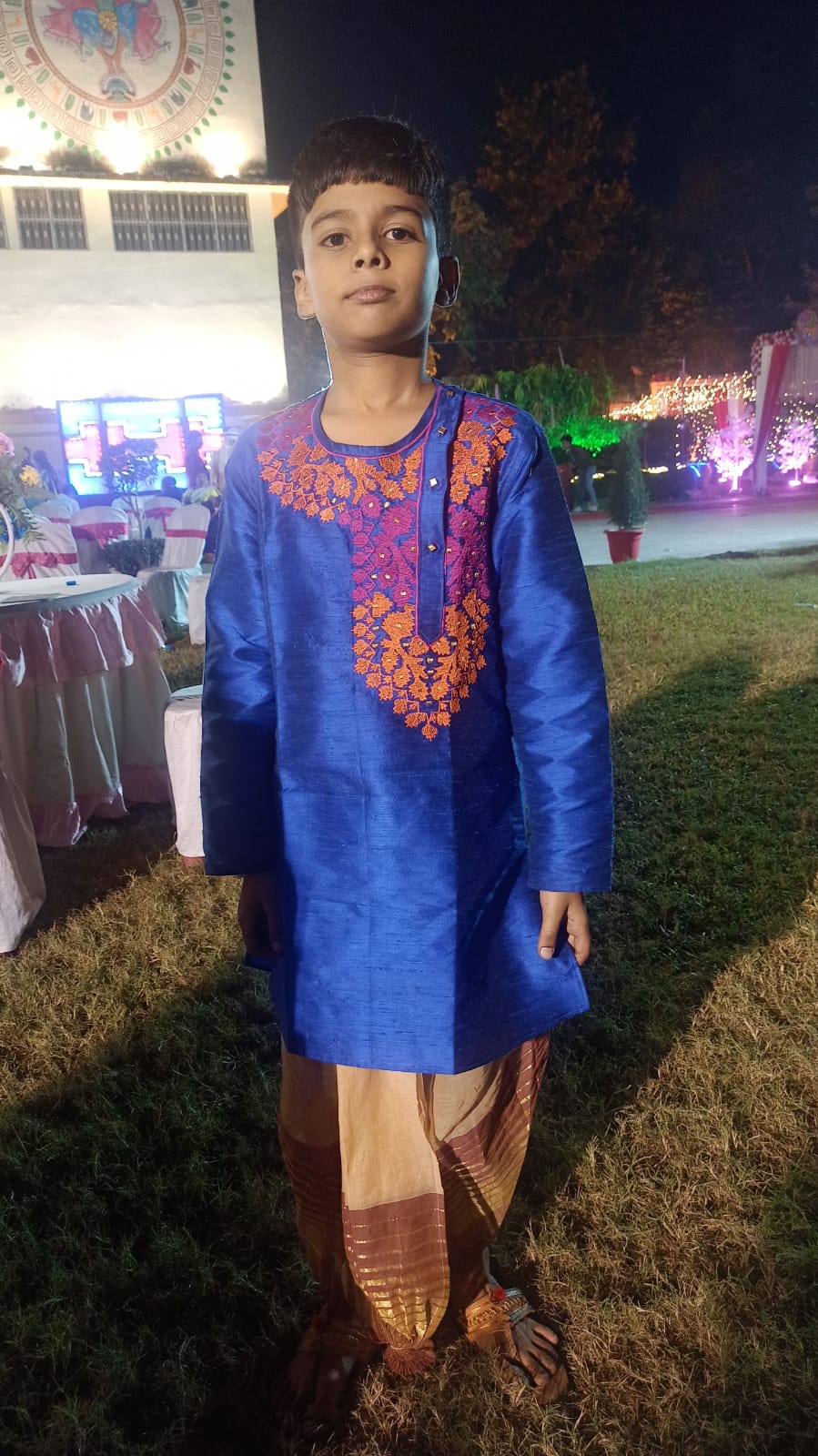 BLUE KHOKABABU PANJABI