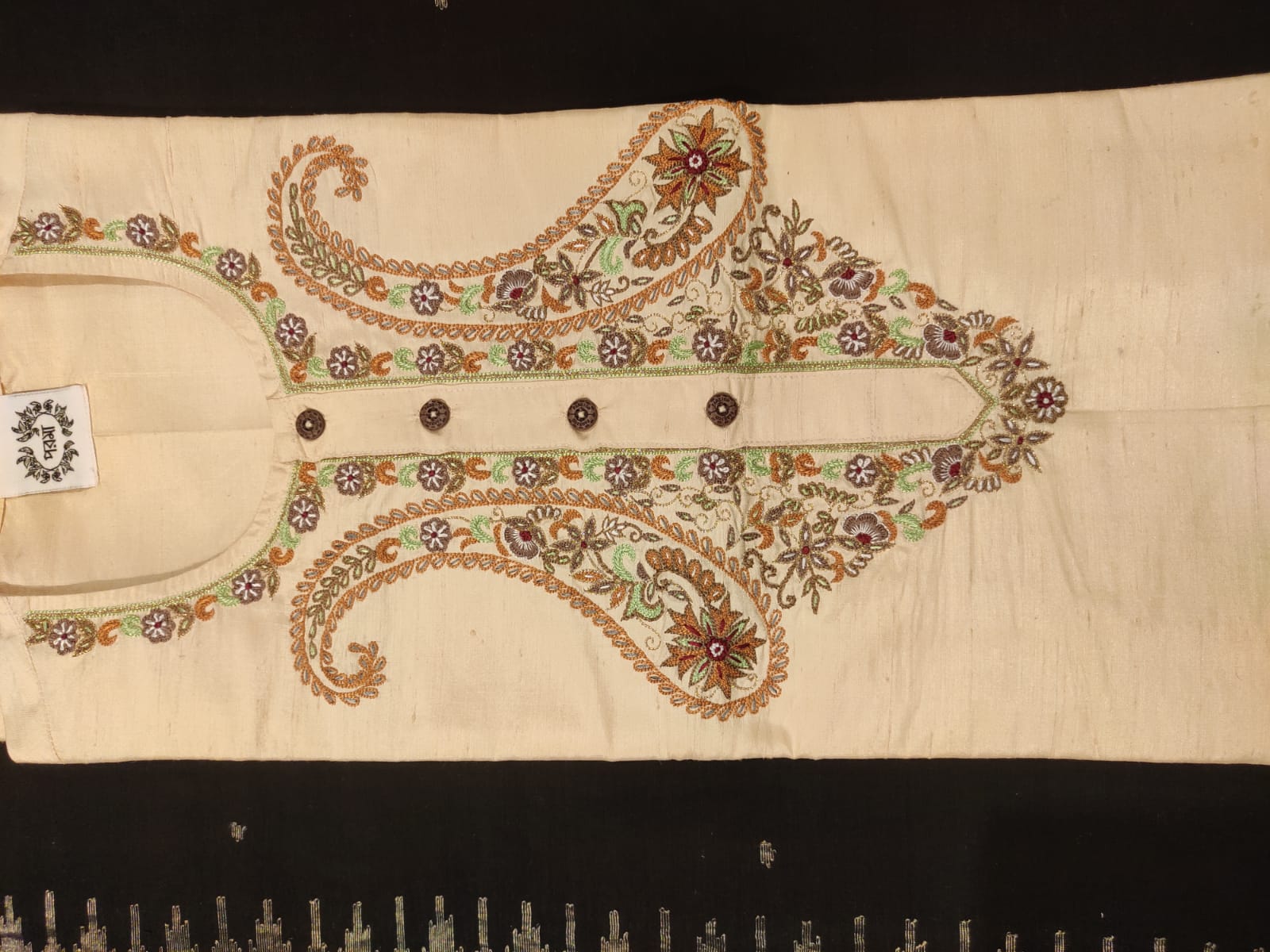 Beige Kolka Kurta