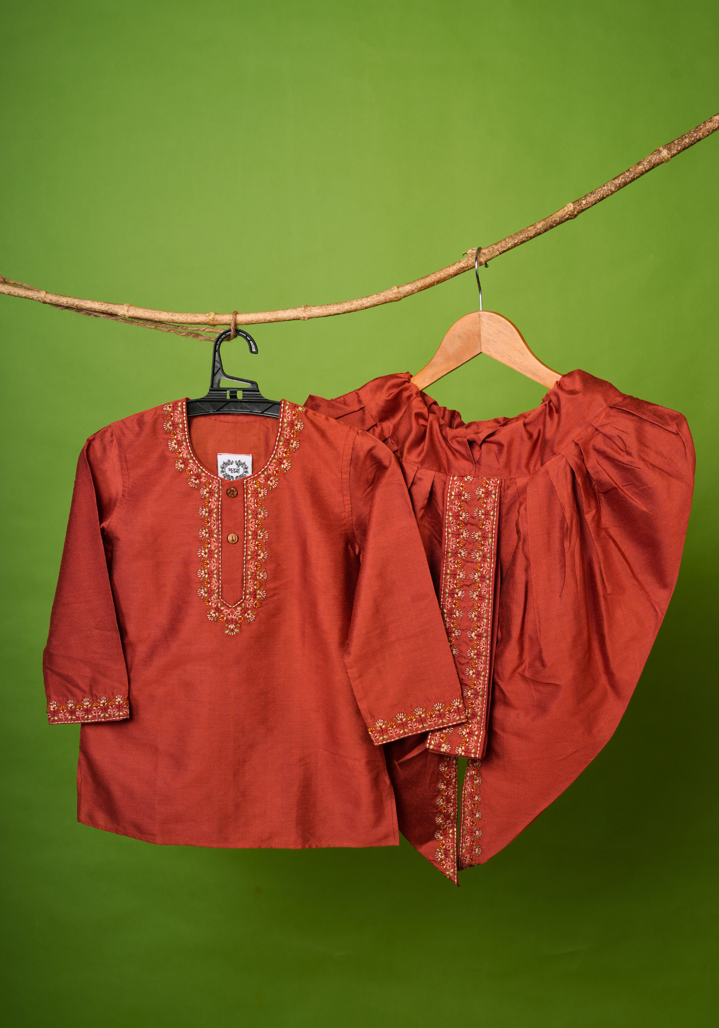 SAPTAPADI NEET BOR KURTA DHUTI SET