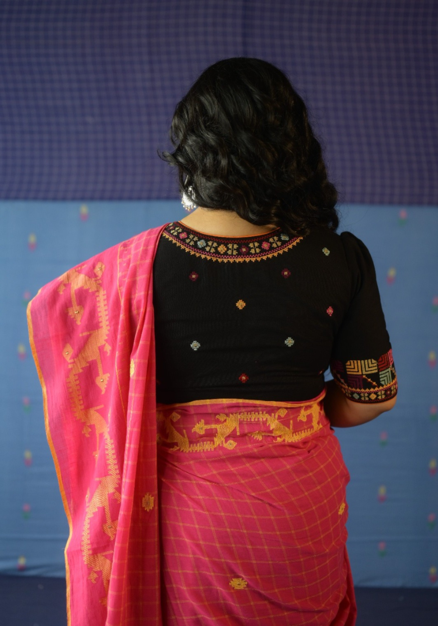 BLACK BANJARA BLOUSE