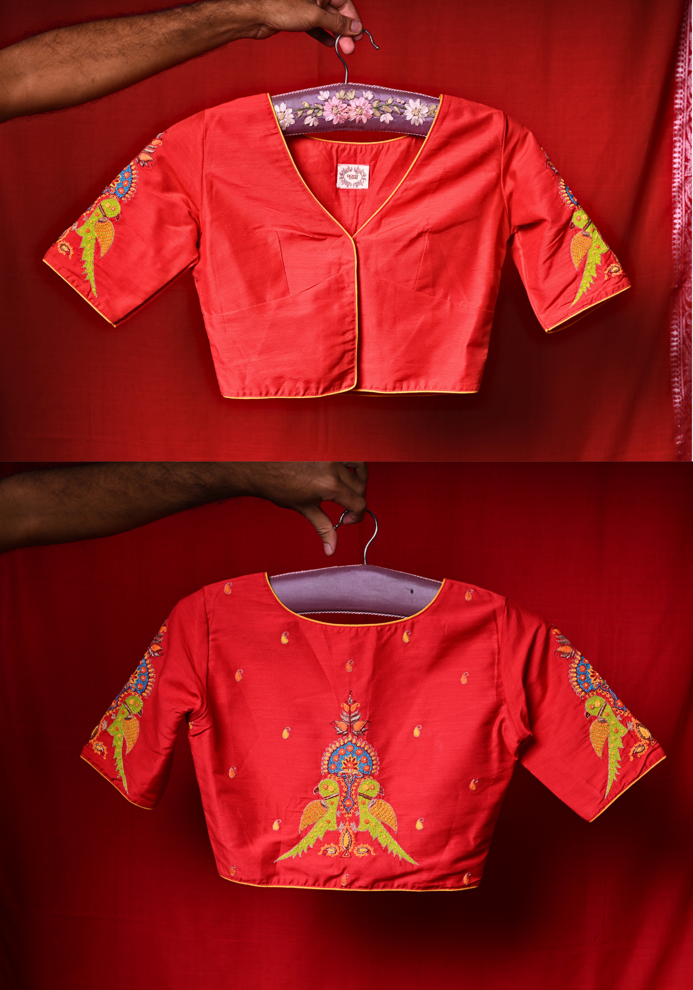 LAAL JORA TIYA BLOUSE