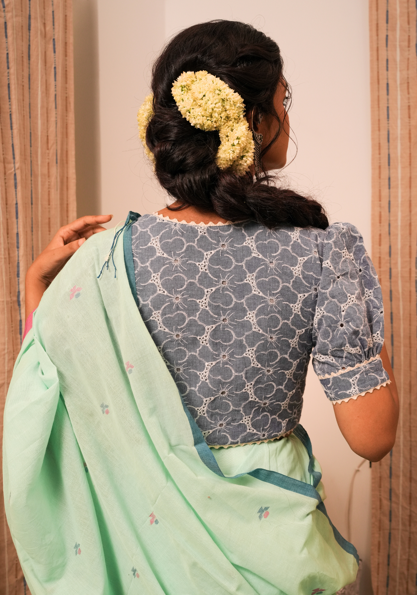 MEGHBALA HAKOBA BLOUSE