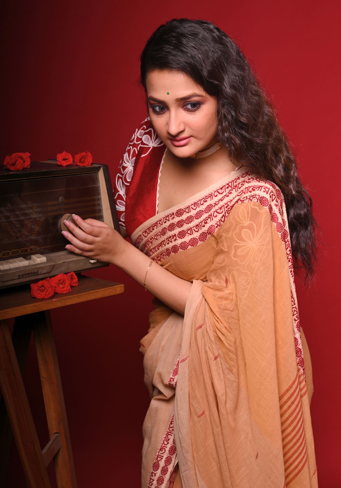 MAHALAYA SHANTIPURI SAREE