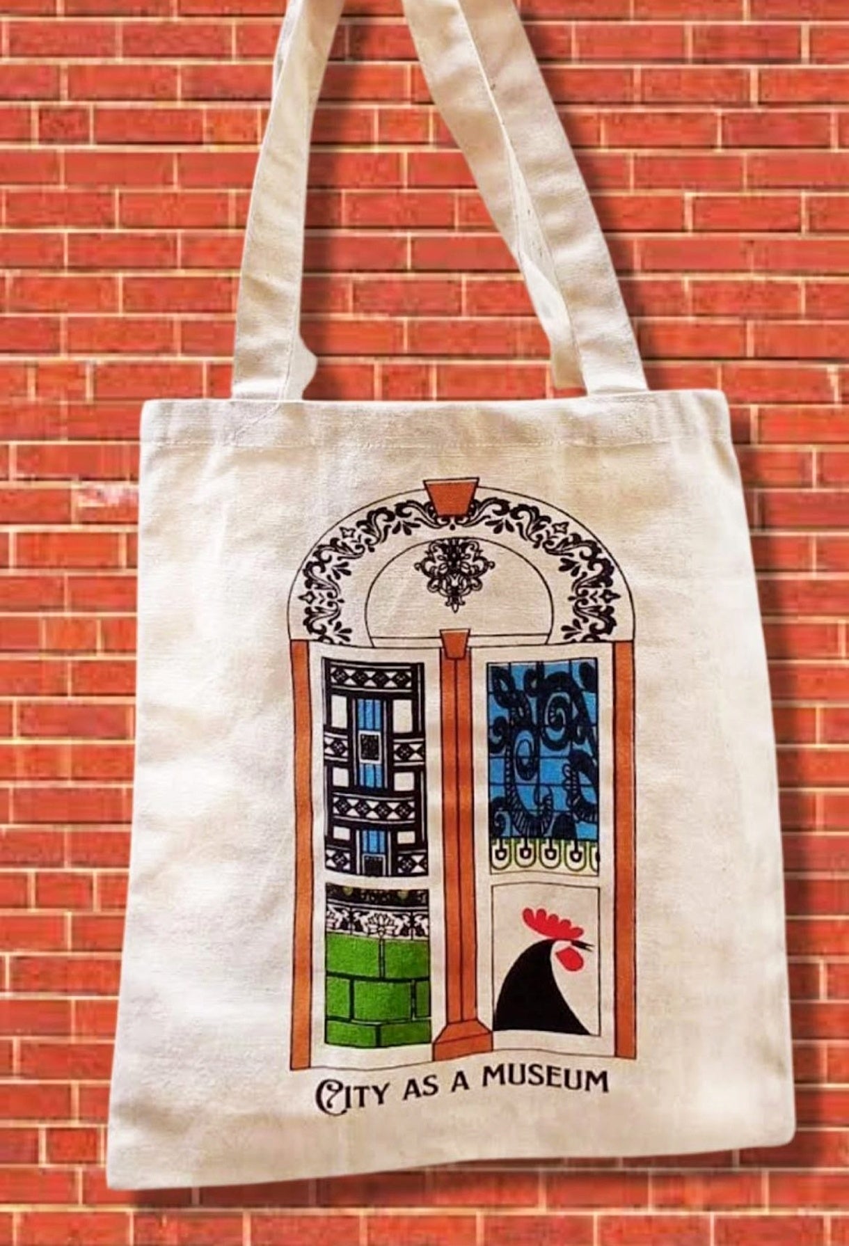 CITY AS A MUSEUM TOTE BAG