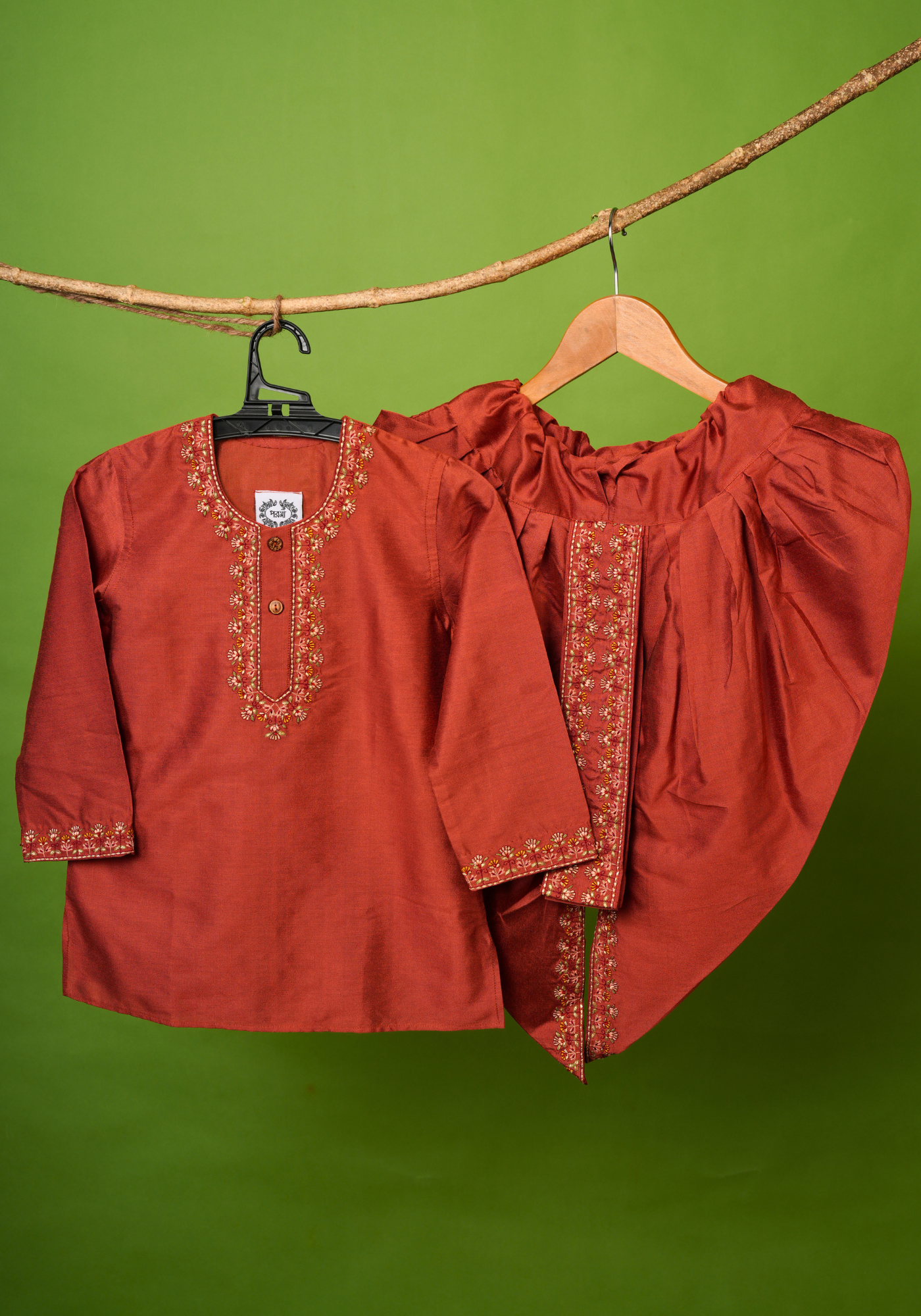 SAPTAPADI NEET BOR KURTA DHUTI SET