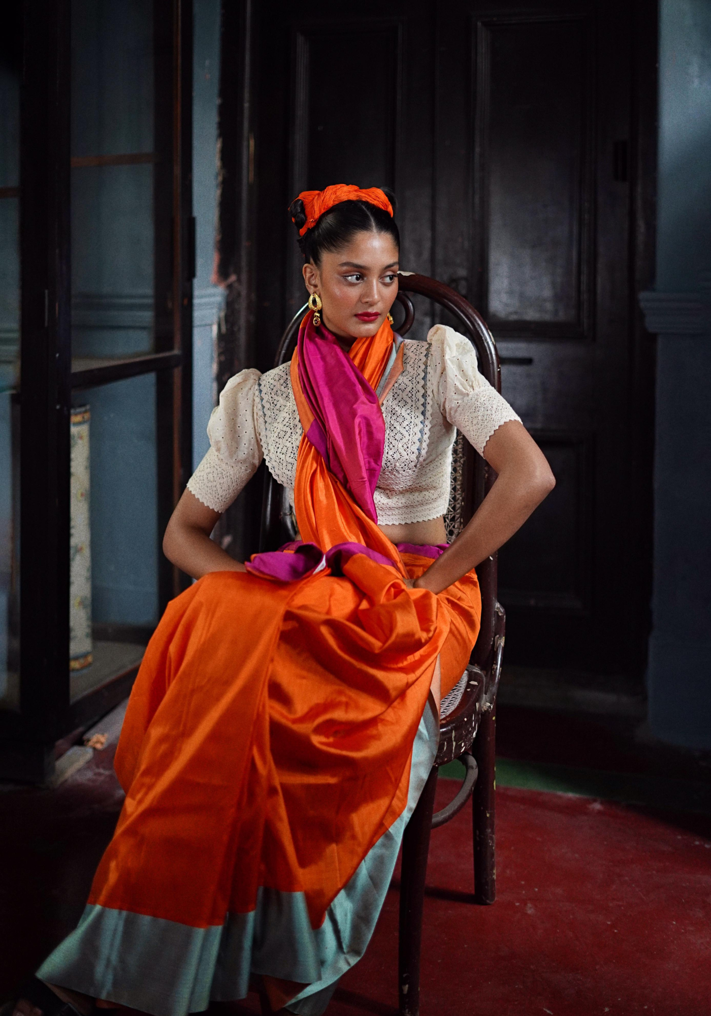 ORANGE JUICE AND LEMON GOROD SAREE