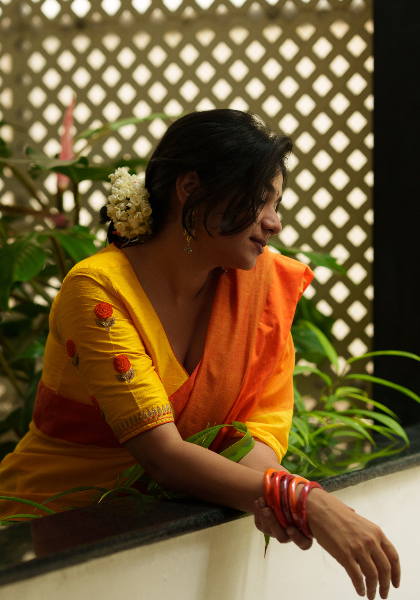YELLOW JAMANTHI (MARIGOLD) BLOUSE