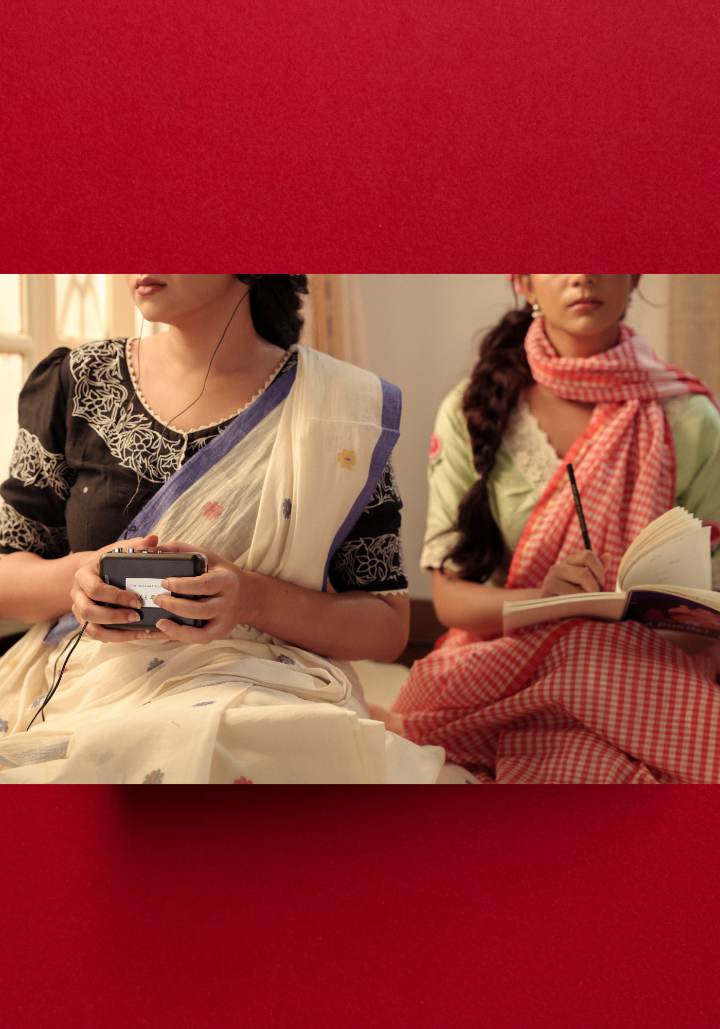 PUSHPANJALI CHECK SAREE