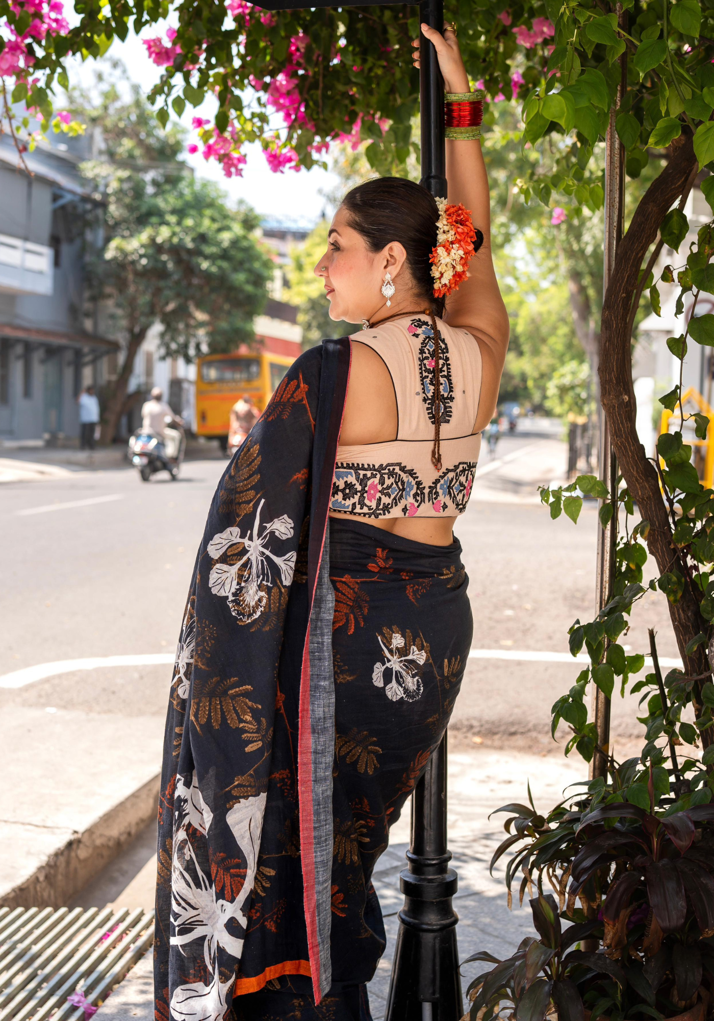 KESAR PISTA KOLKA BLOUSE