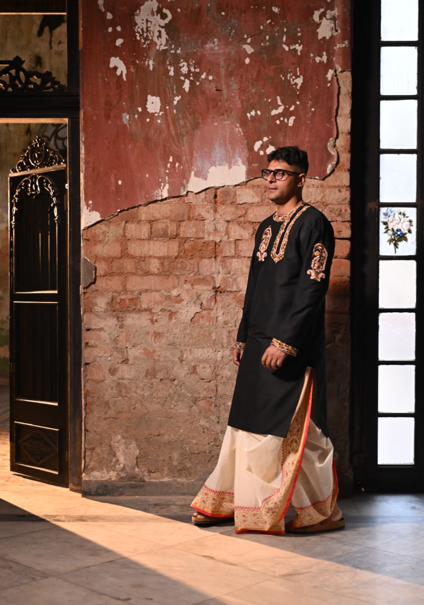 NOTUN BORER JAMDANI KAAJ DHUTI