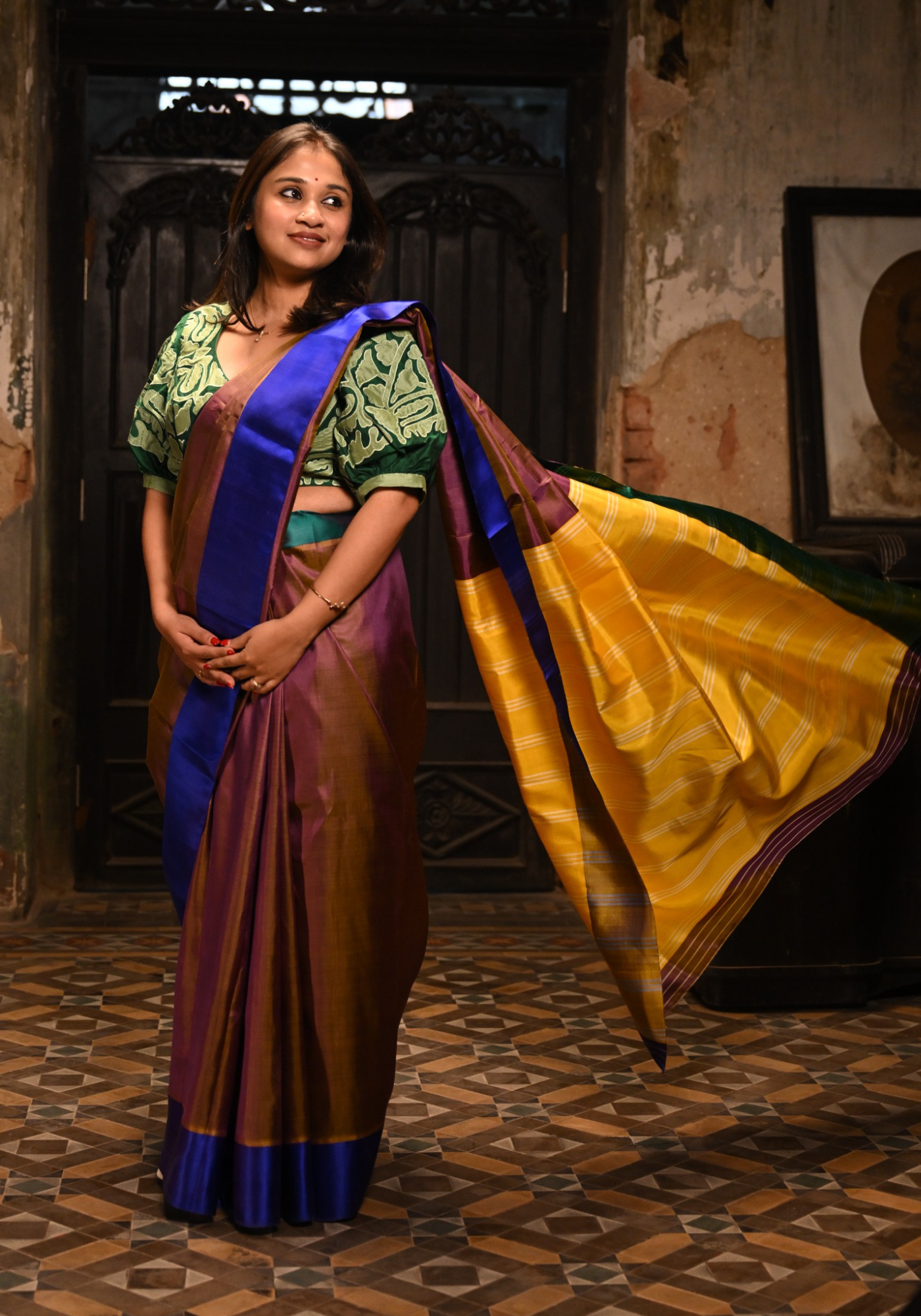 CHAMELION GLOW GOROD SAREE