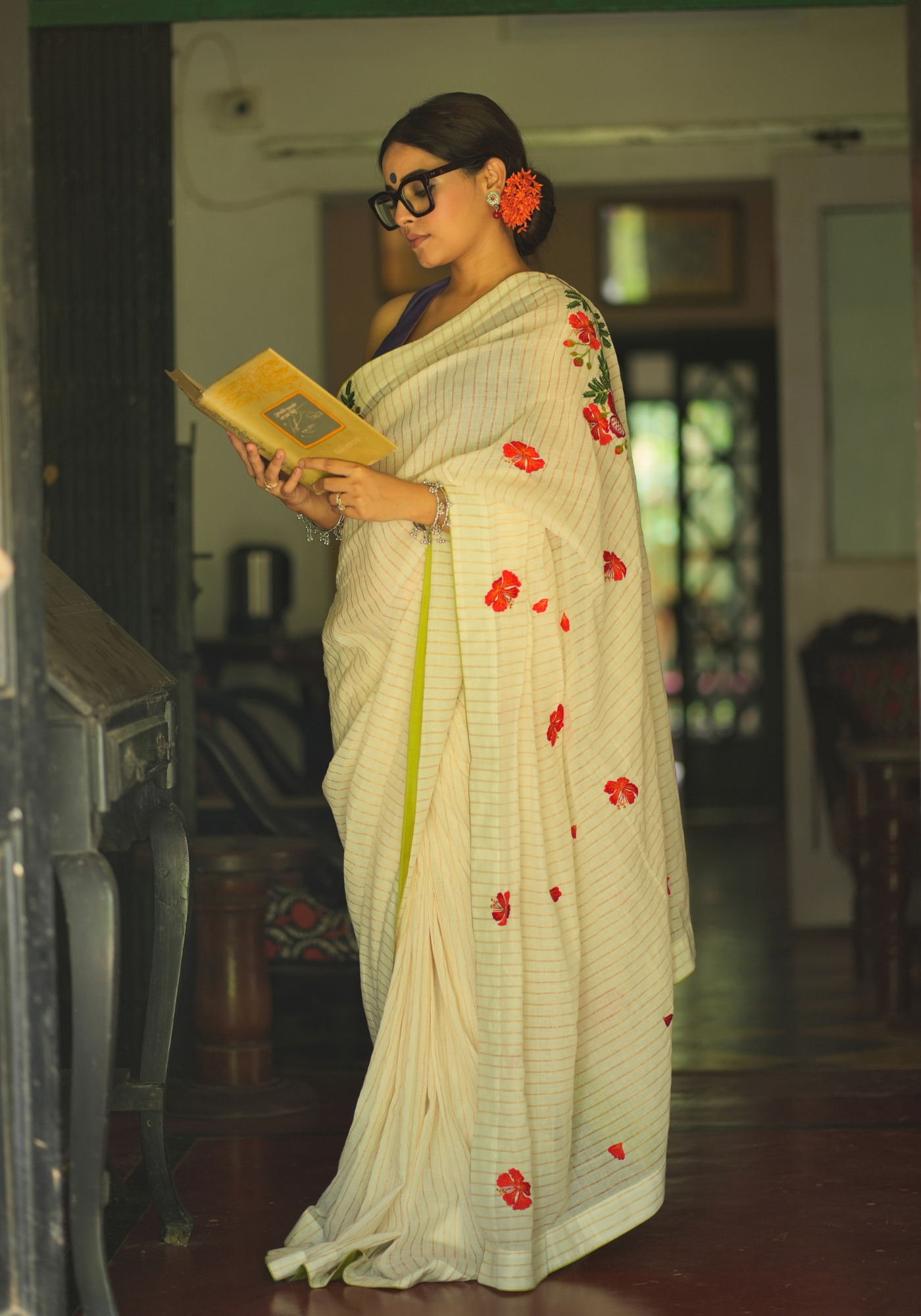 KRISHNACHURA SAREE