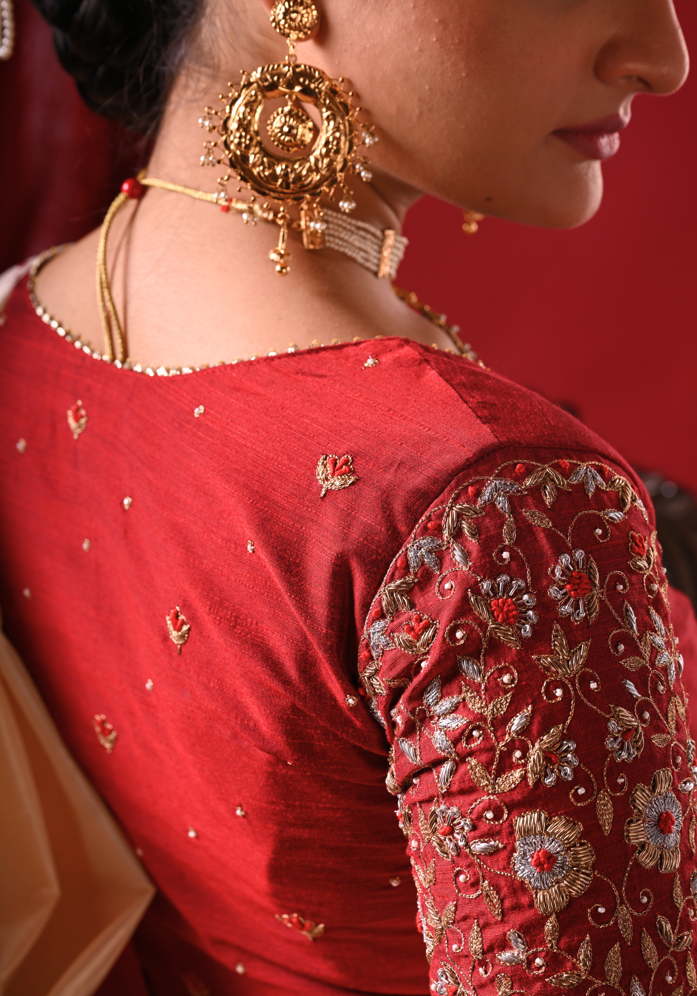 RAJRAJESHWARI ZARDOUSI BLOUSE