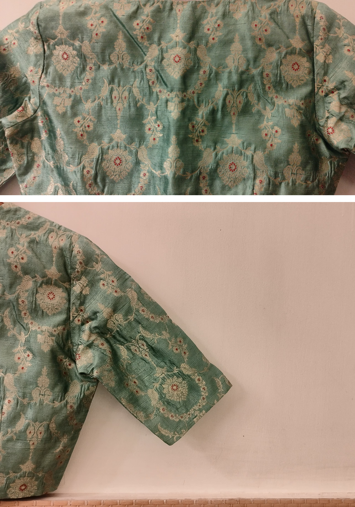 PISTA BROCADE BLOUSE