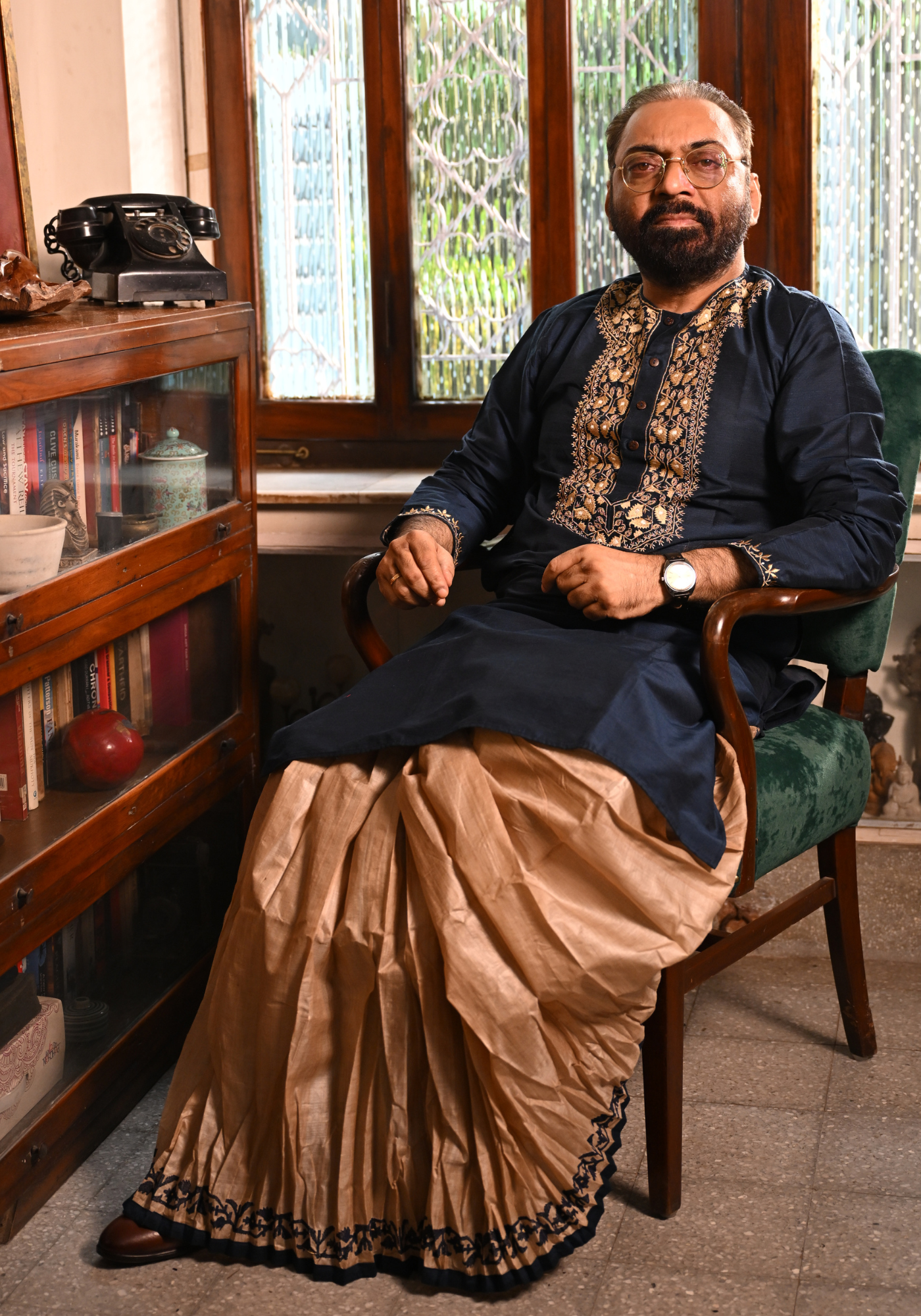TUSSUR NEEL PATABHAAR DHUTI