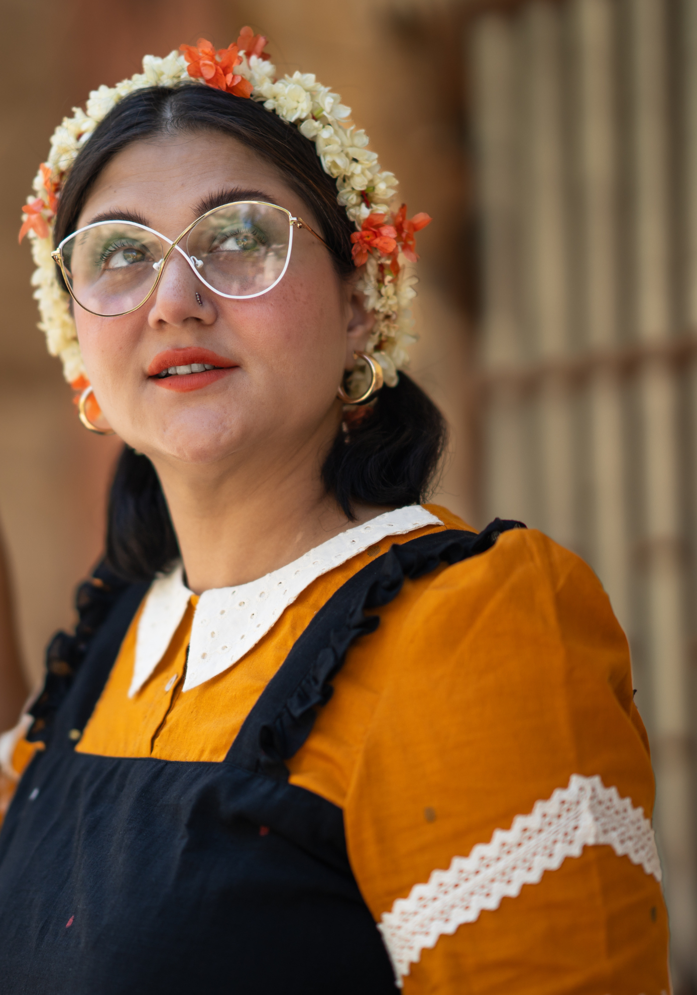 TAMARIND JAMDANI TUNIC DRESS