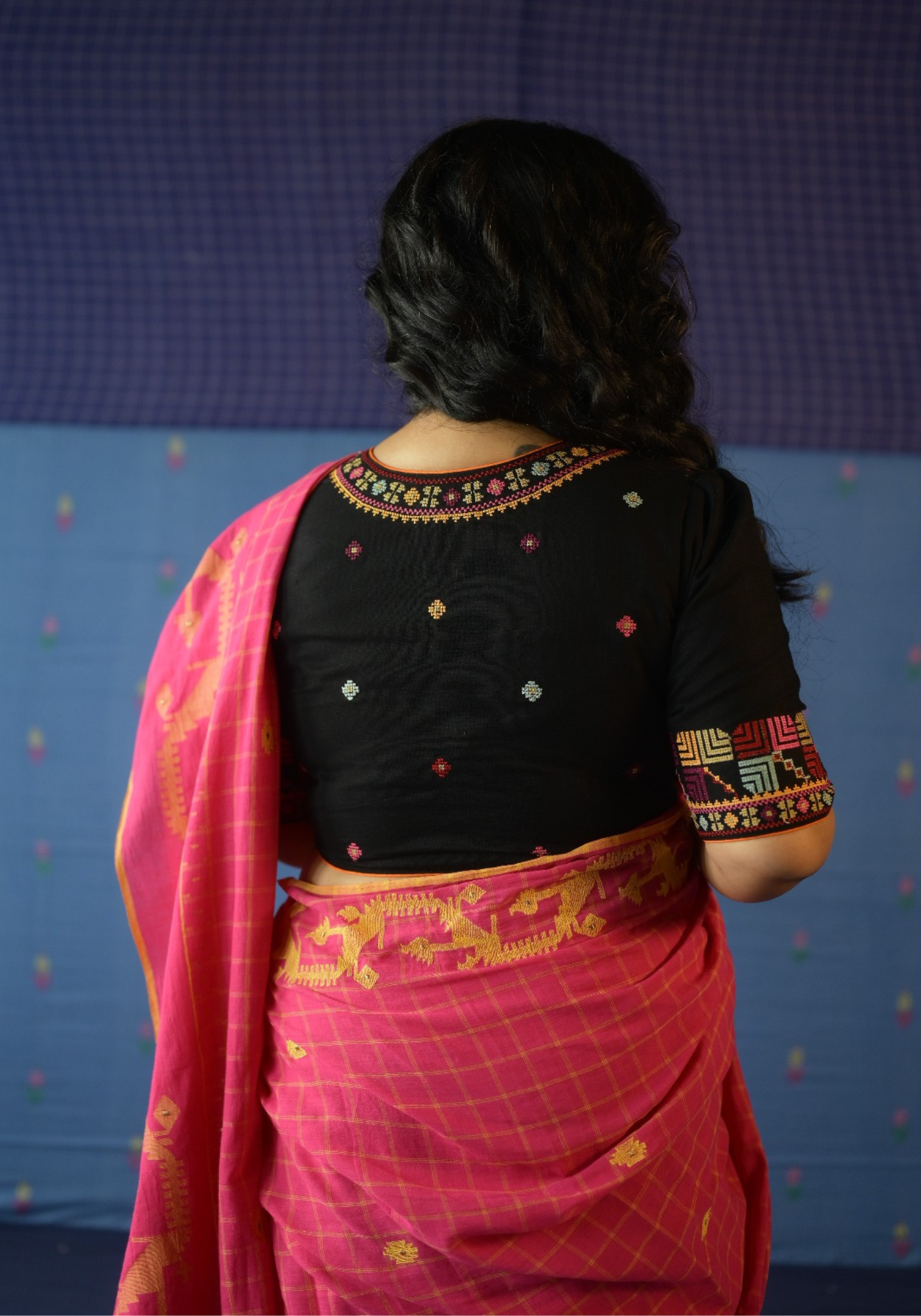 BLACK BANJARA BLOUSE