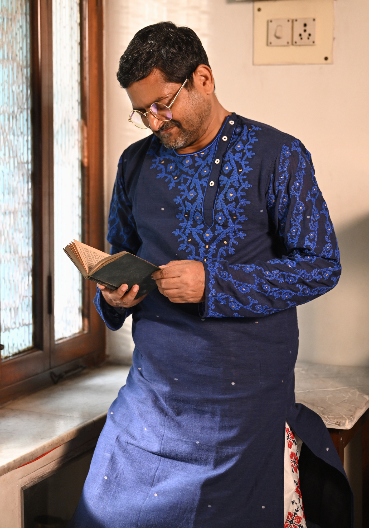 NEEL SARAT KURTA