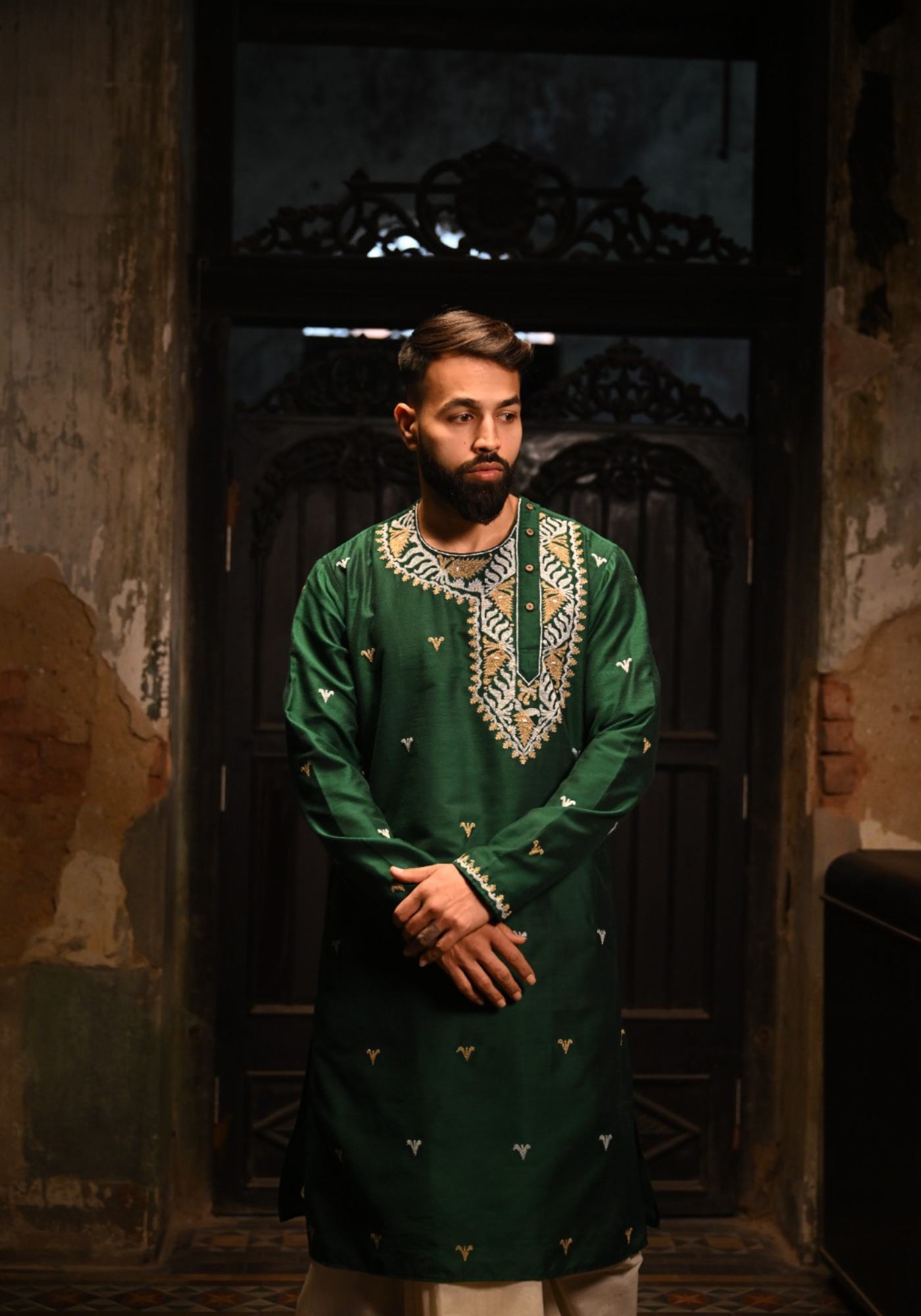 PAAN PAATA SHOBUJ KURTA