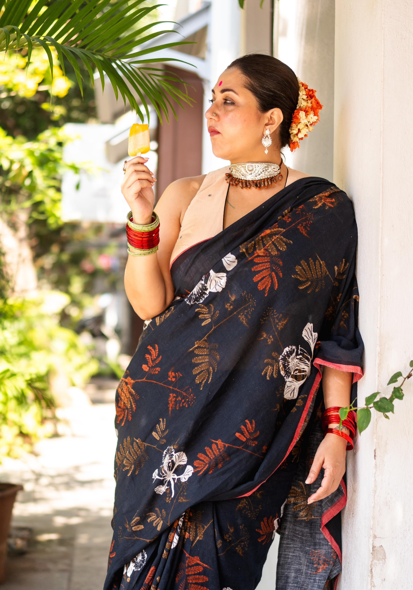 KESAR PISTA KOLKA BLOUSE