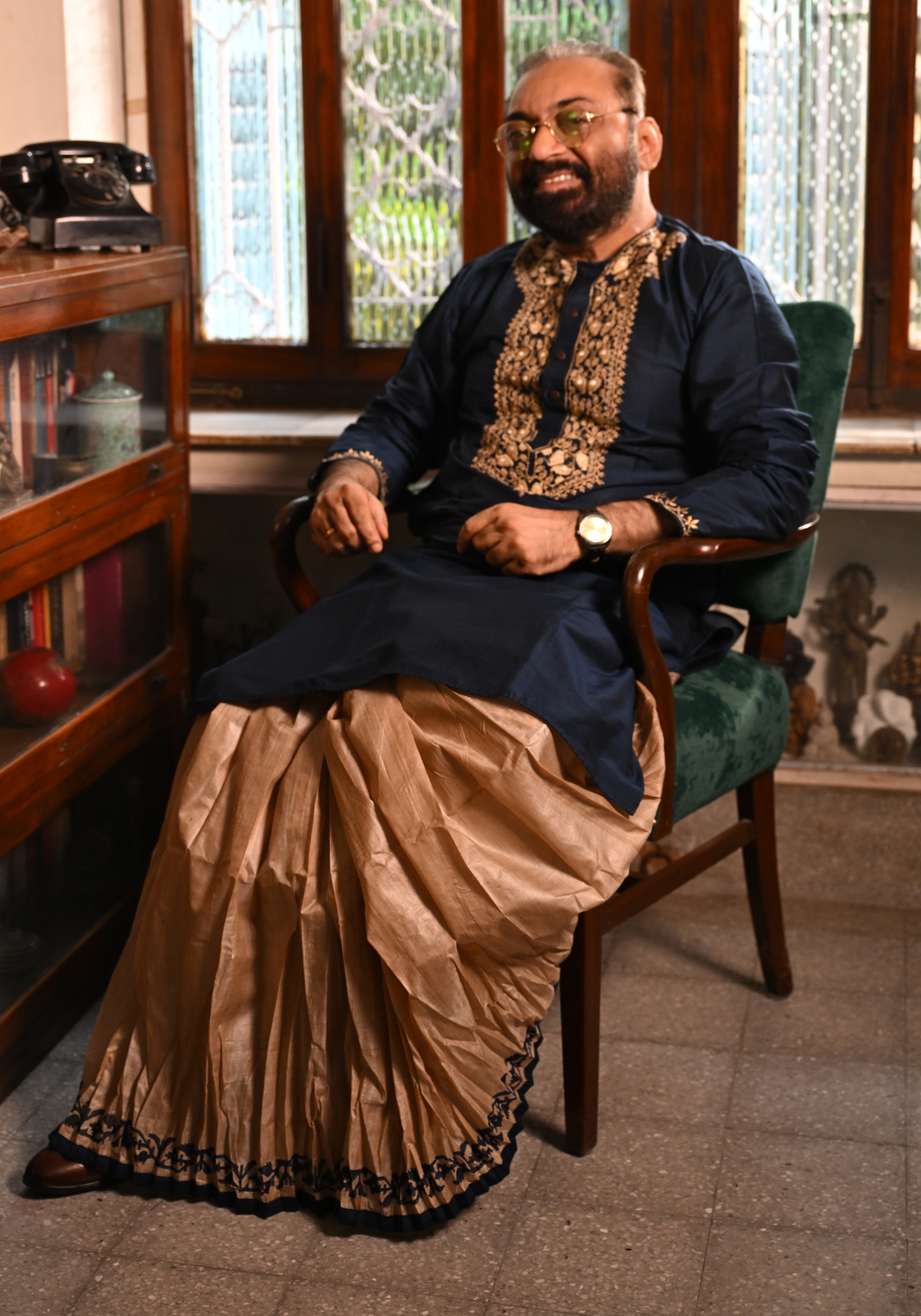 TUSSUR NEEL PATABHAAR DHUTI