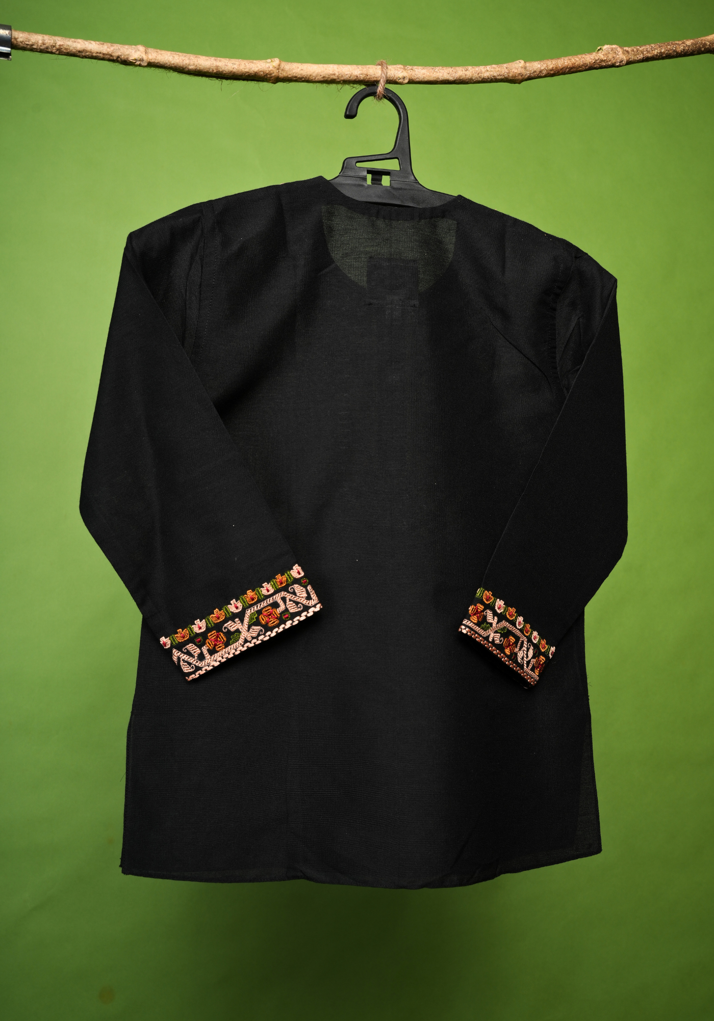 SHANAI JAMDANI KAAJ KURTA DHUTI SET