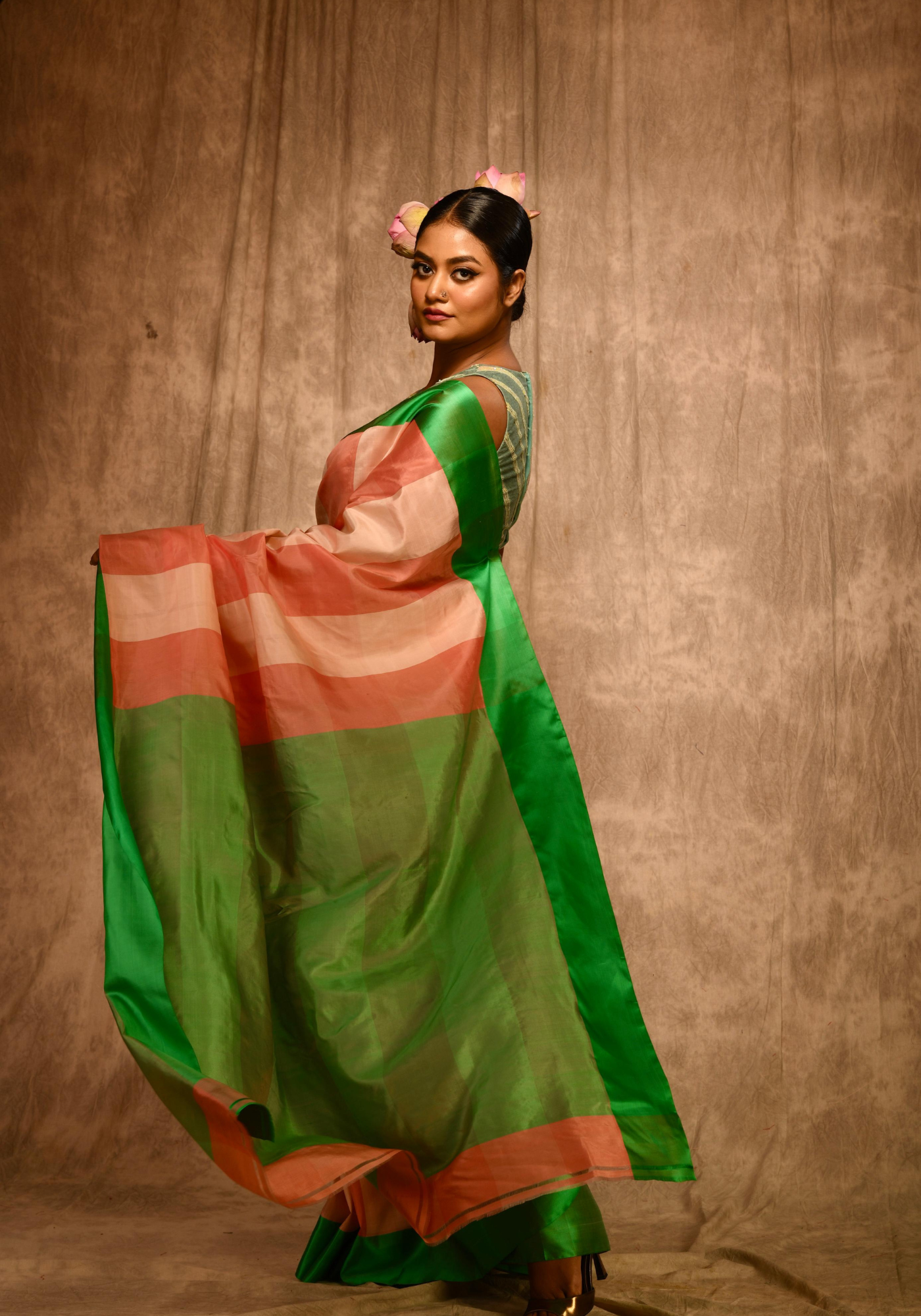 TRIDHARA GOROD SILK SAREE