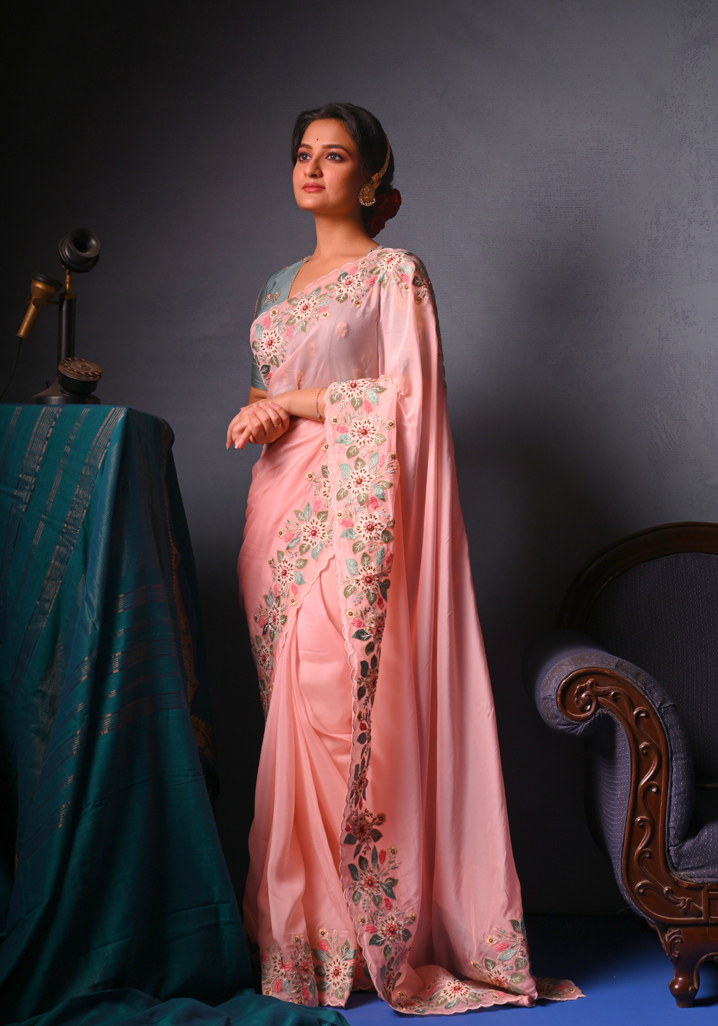 GULABO GARDEN ORGANZA SAREE
