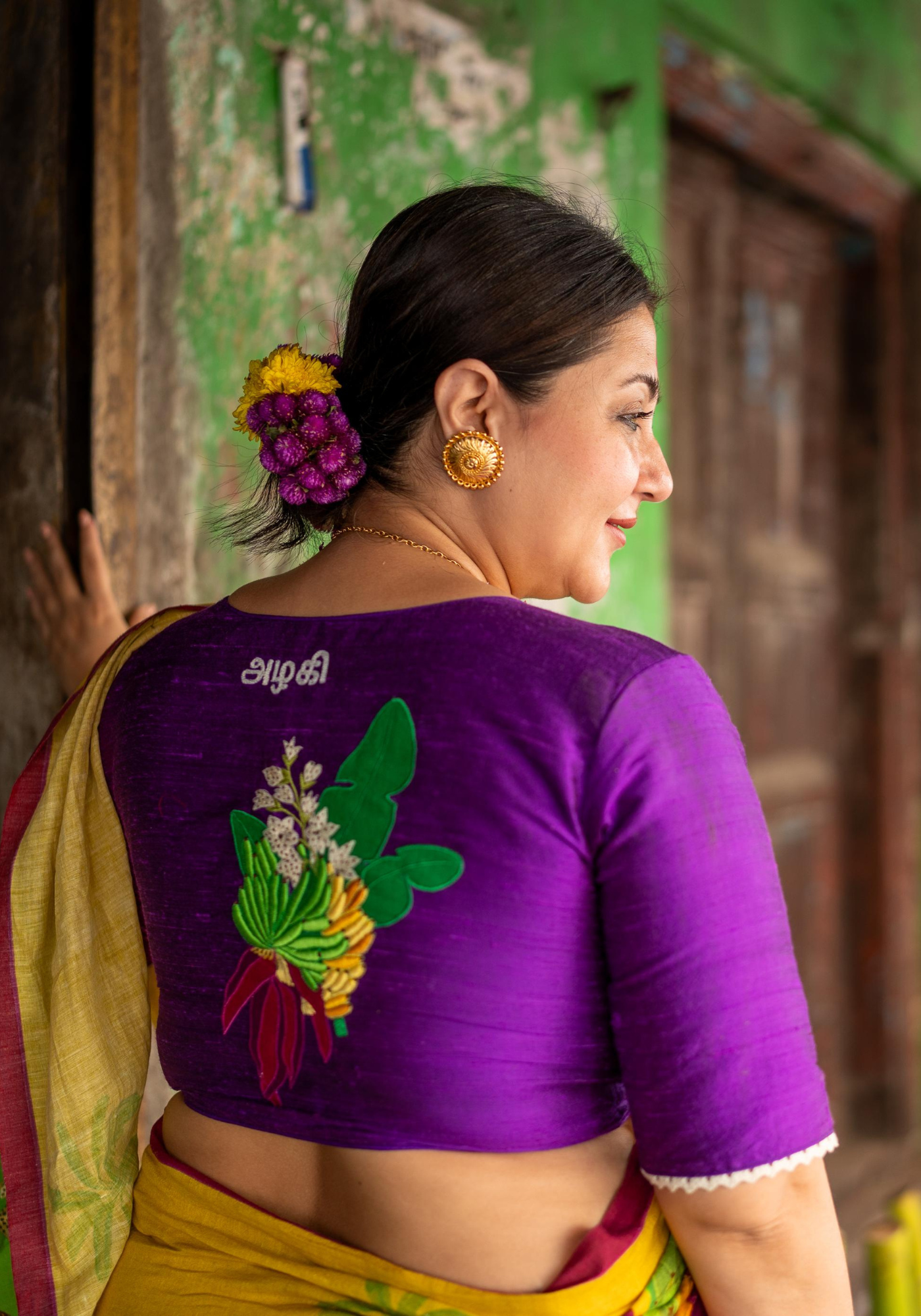 AZHAGI BLOUSE