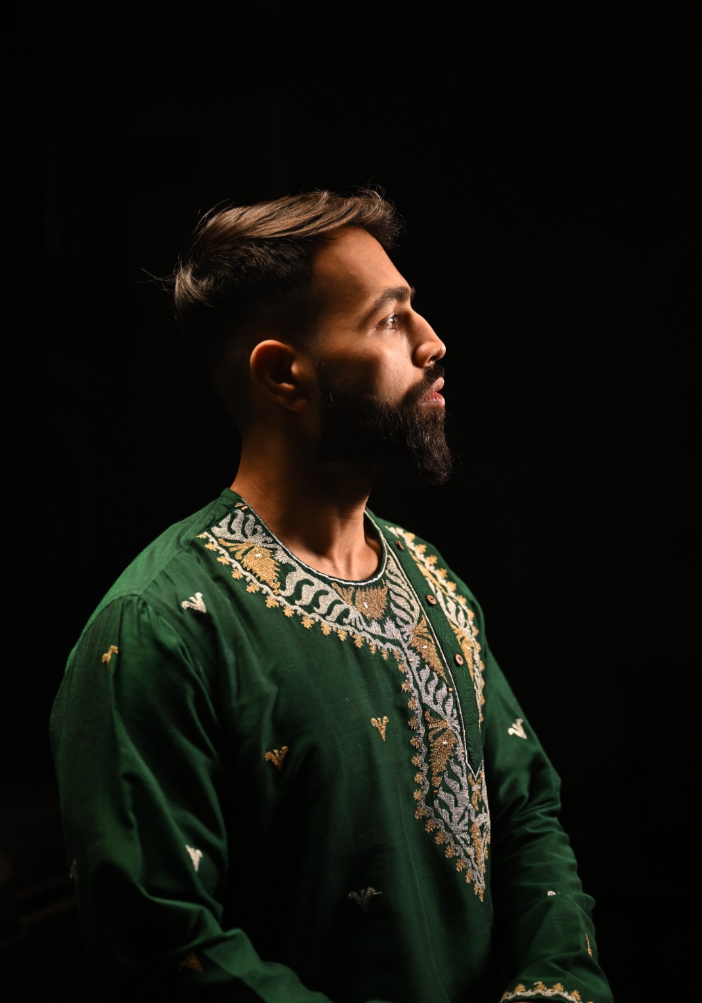 PAAN PAATA SHOBUJ KURTA