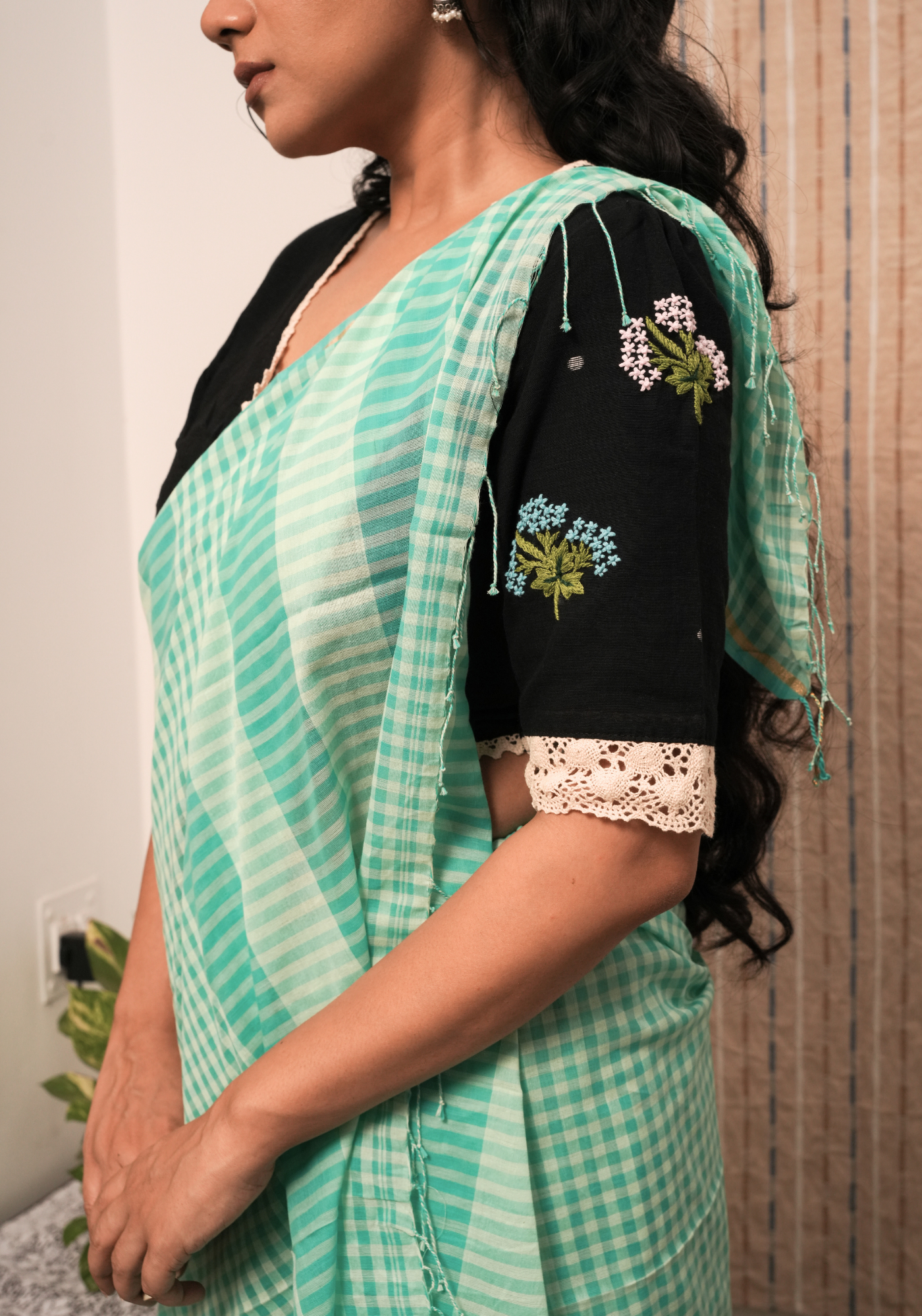 BRIKSHIKA BLACK BLOUSE