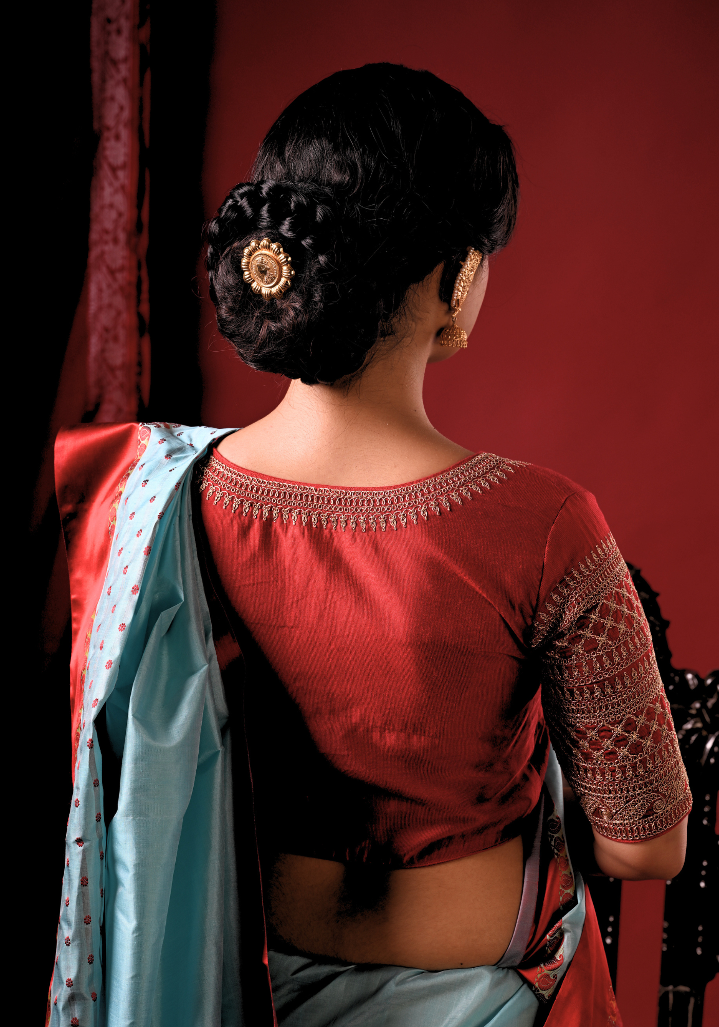 SINDOORI ZARDOUSI BLOUSE