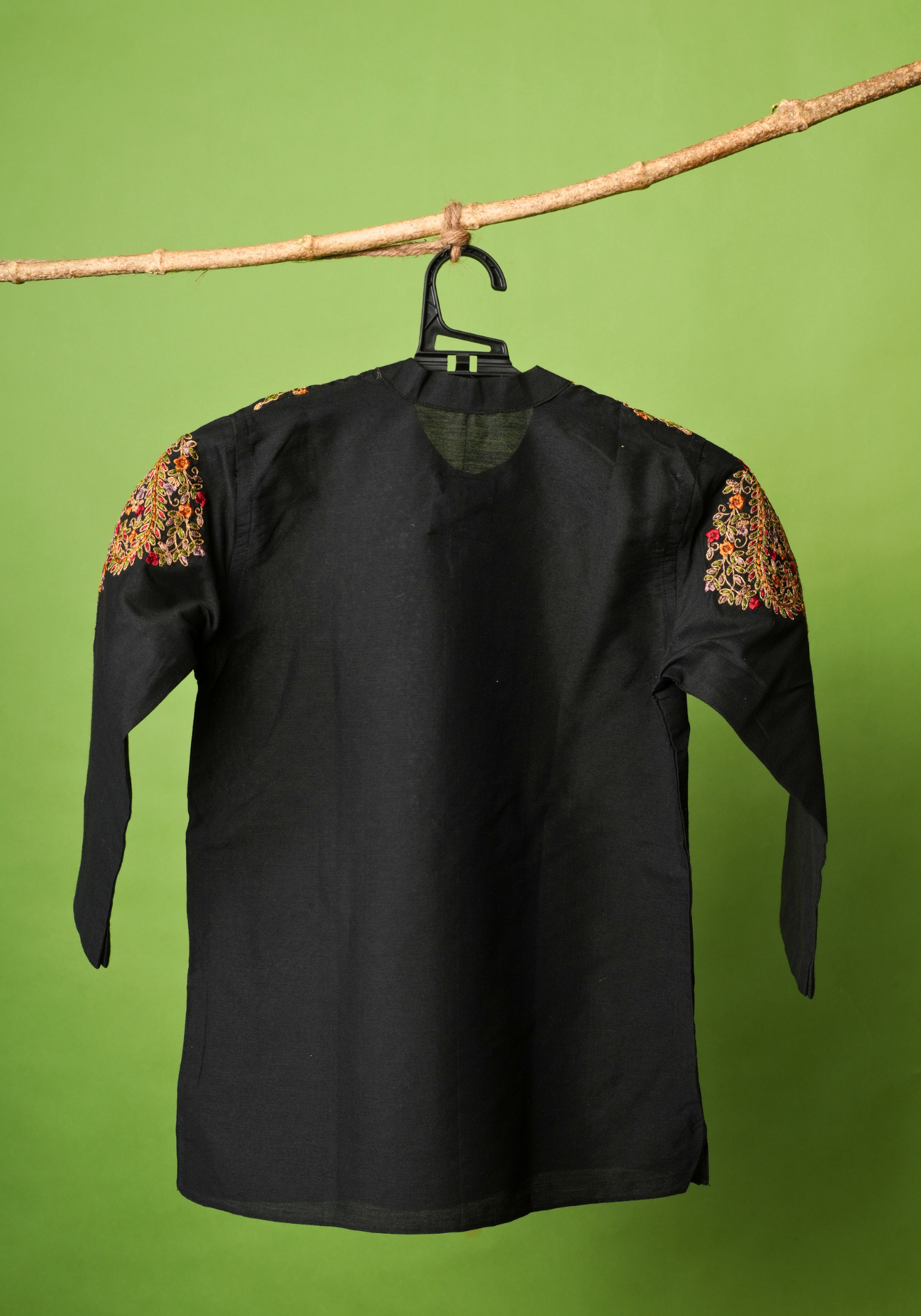 KASHMIRI SHAWL KURTA DHUTI SET