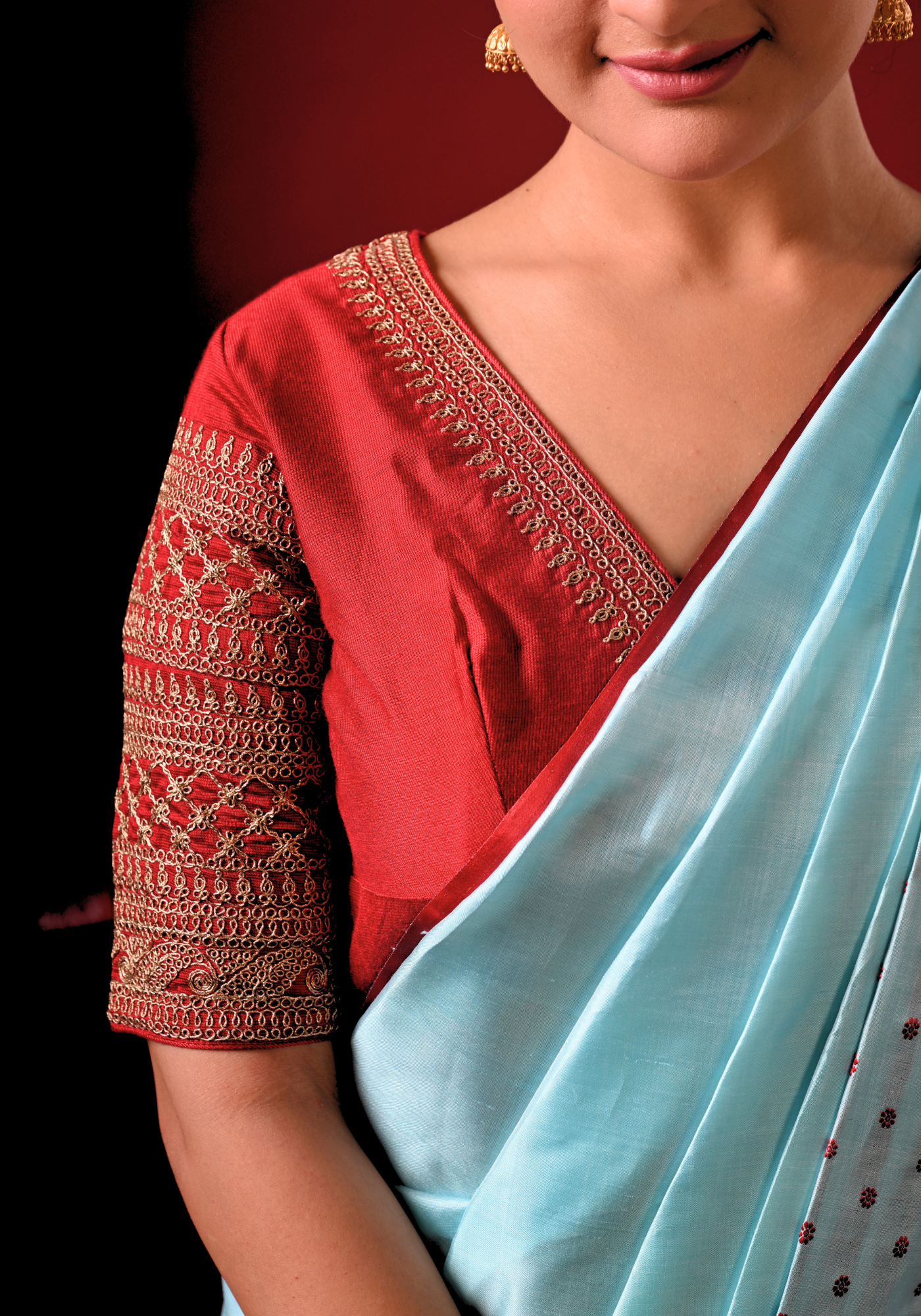 SINDOORI ZARDOUSI BLOUSE