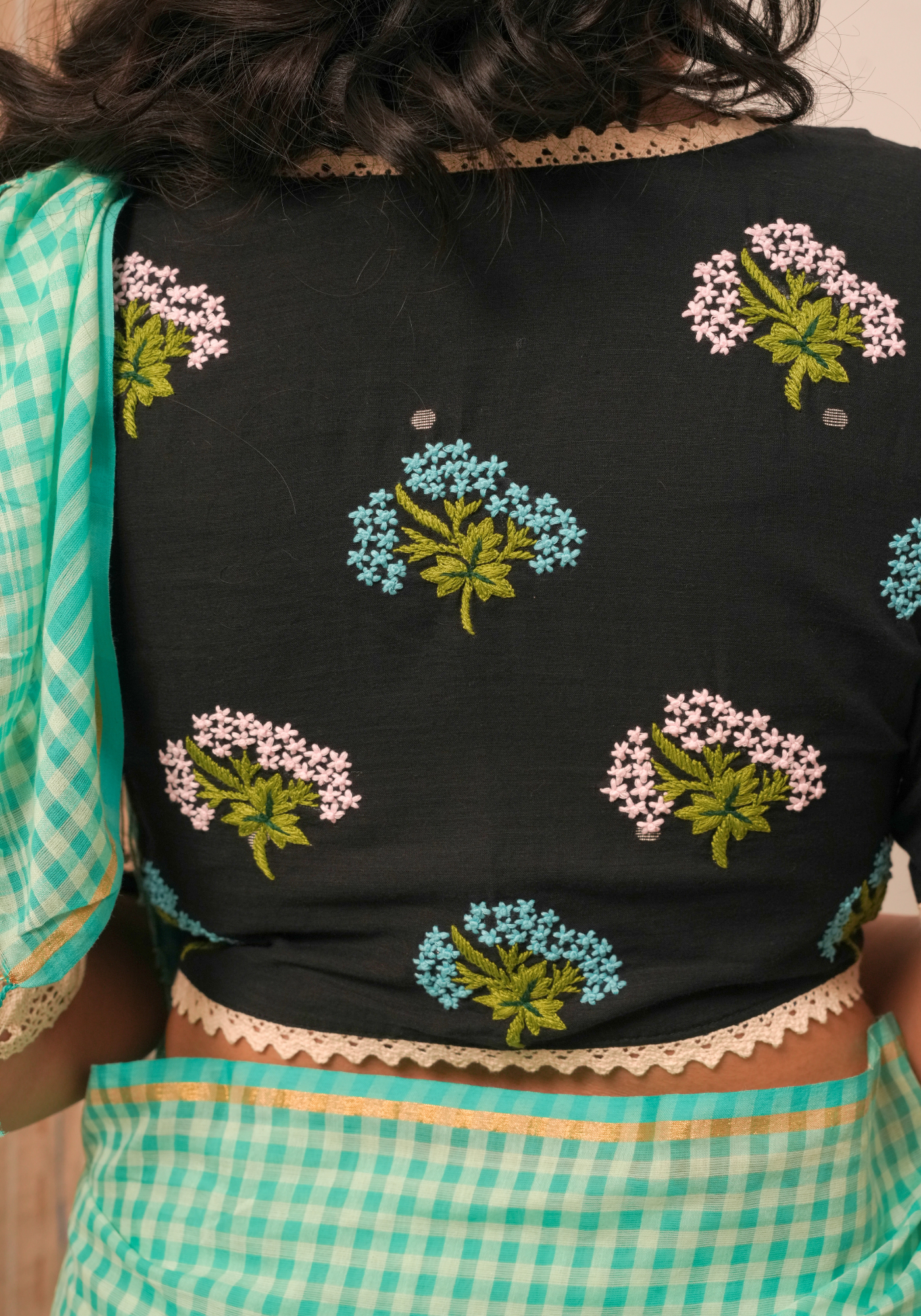 BRIKSHIKA BLACK BLOUSE